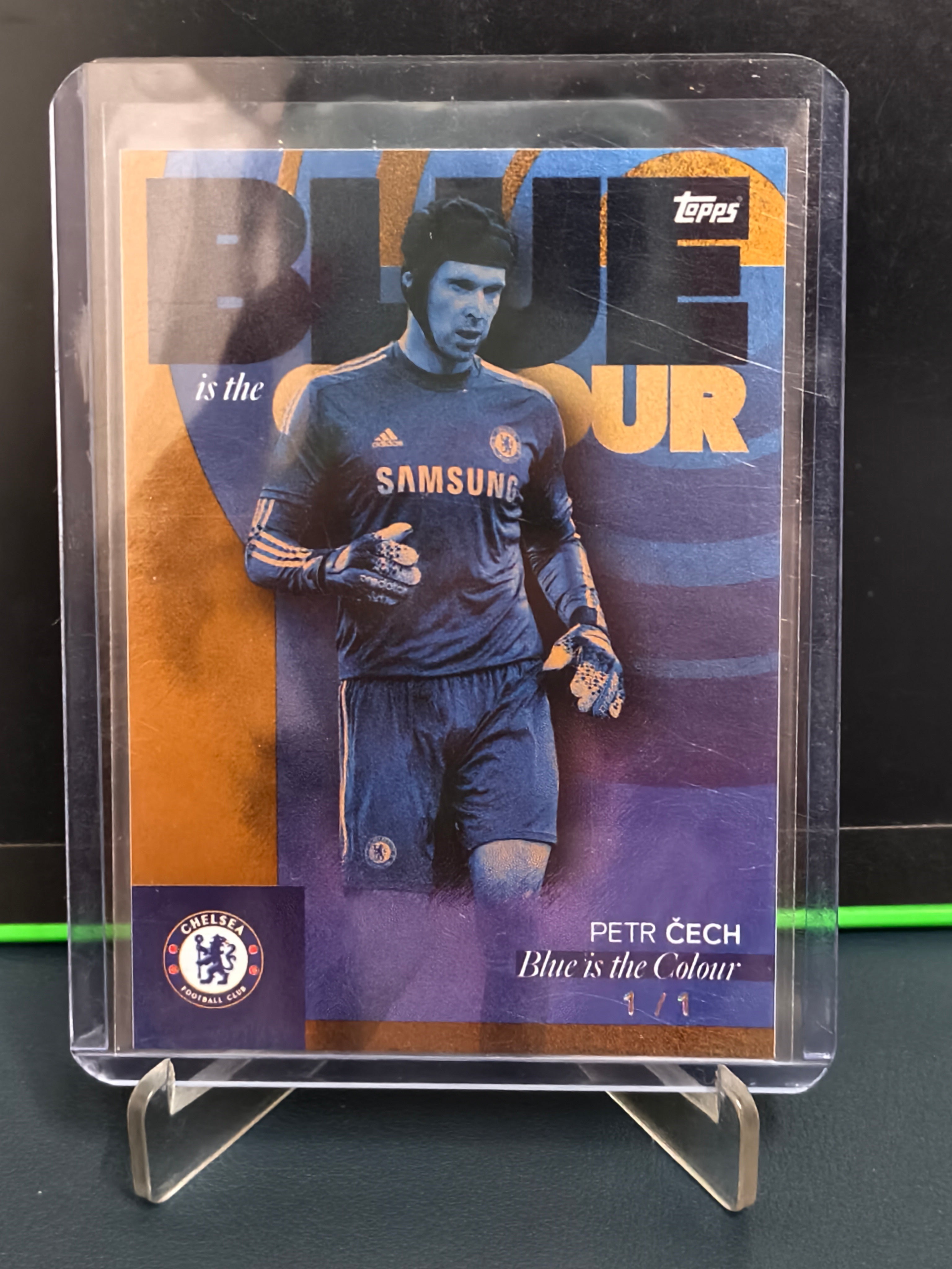 Petr Cech - 1/1 Card - Topps Chelsea Team Set 23-24