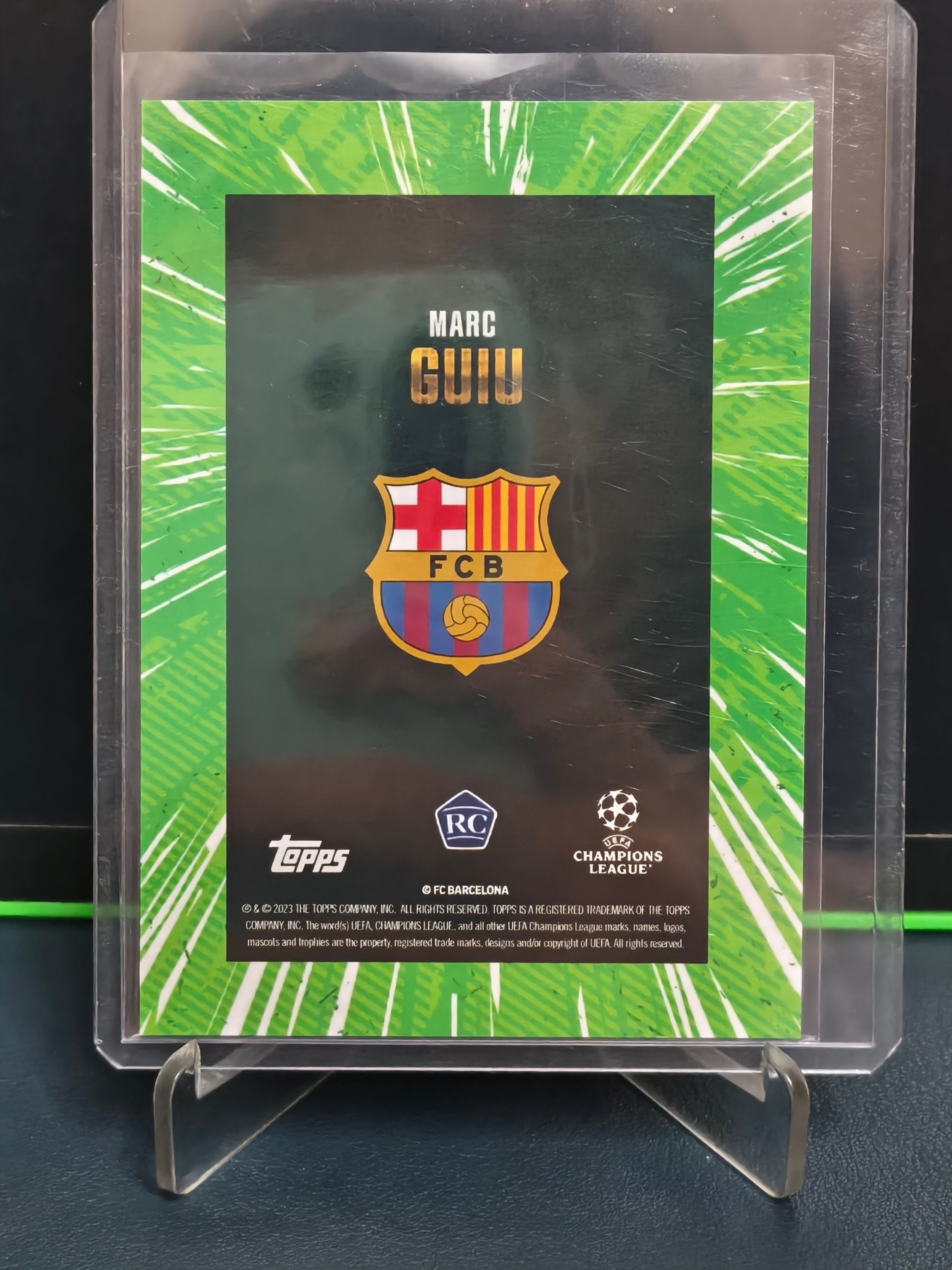 Marc Guiu - 65/75 Future Stars Card - Topps UCC Gold 23-24