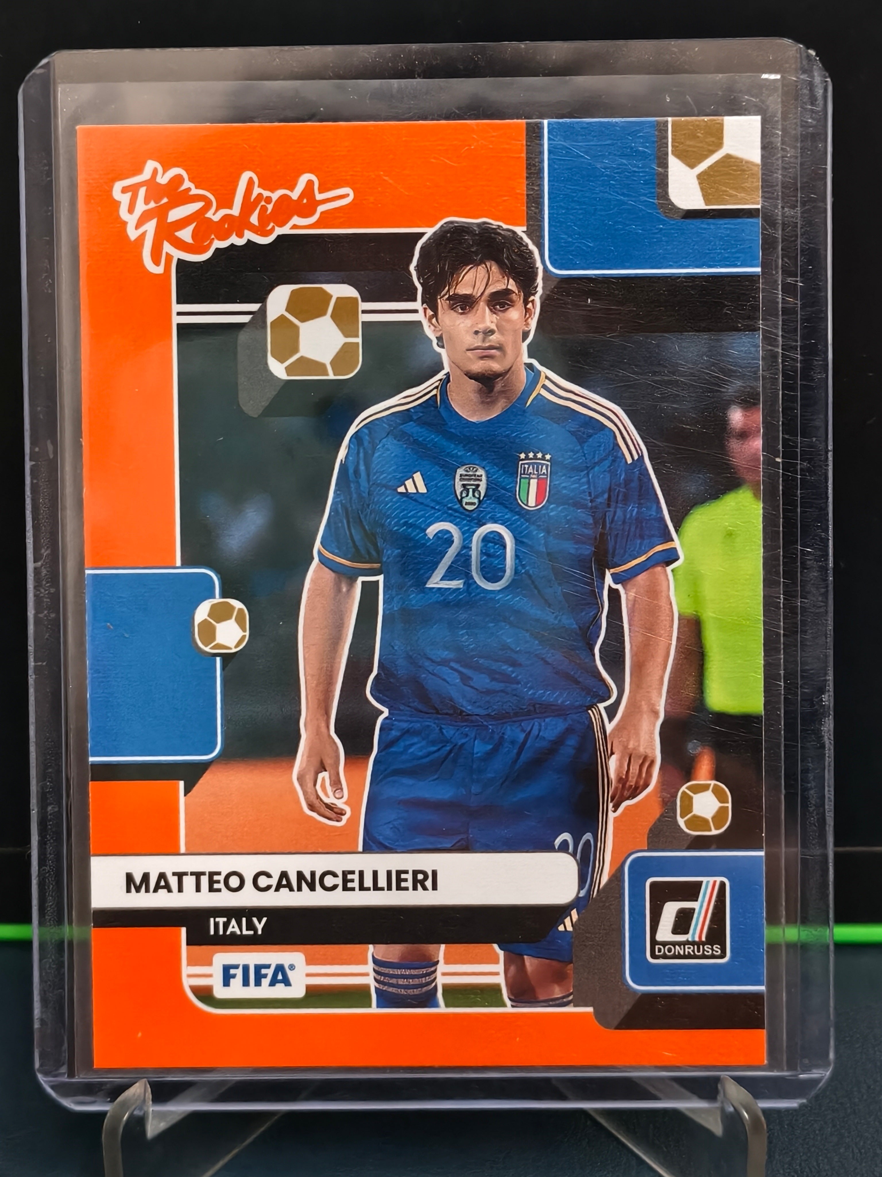 Matteo Cancellieri - The Rookies Card - Panini Donruss Soccer 22-23