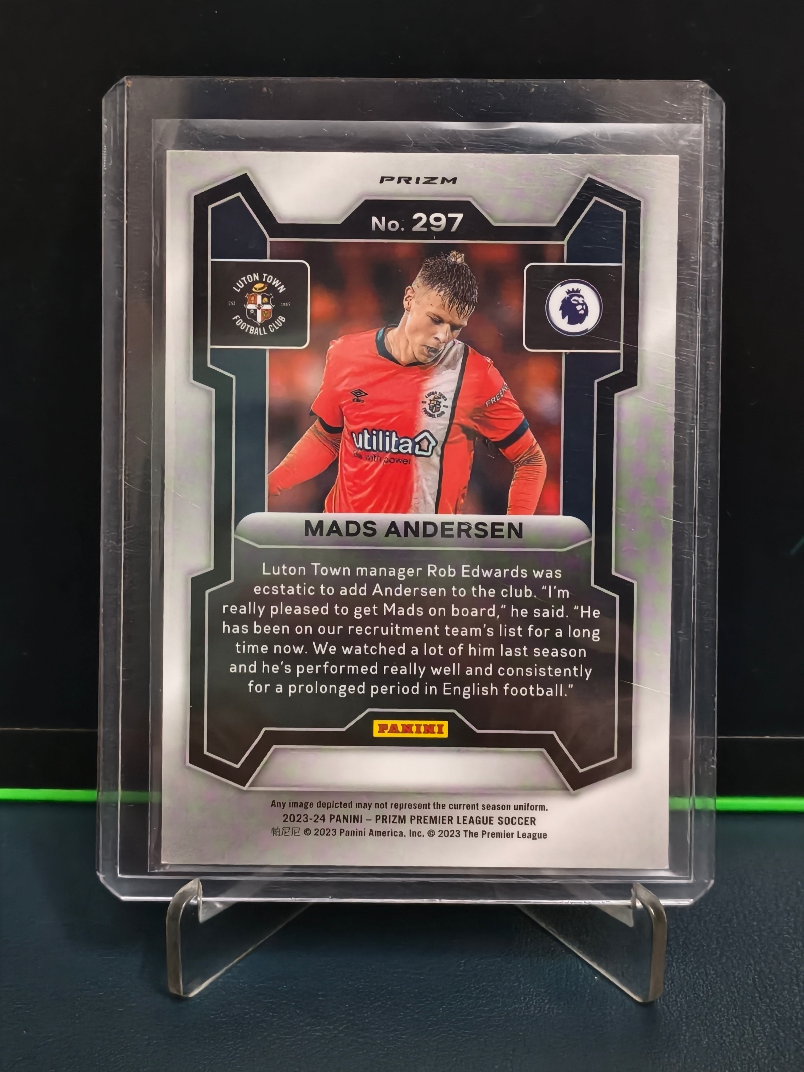 Mads Andersen - Tiger Card - Panini Prizm PL 23-24