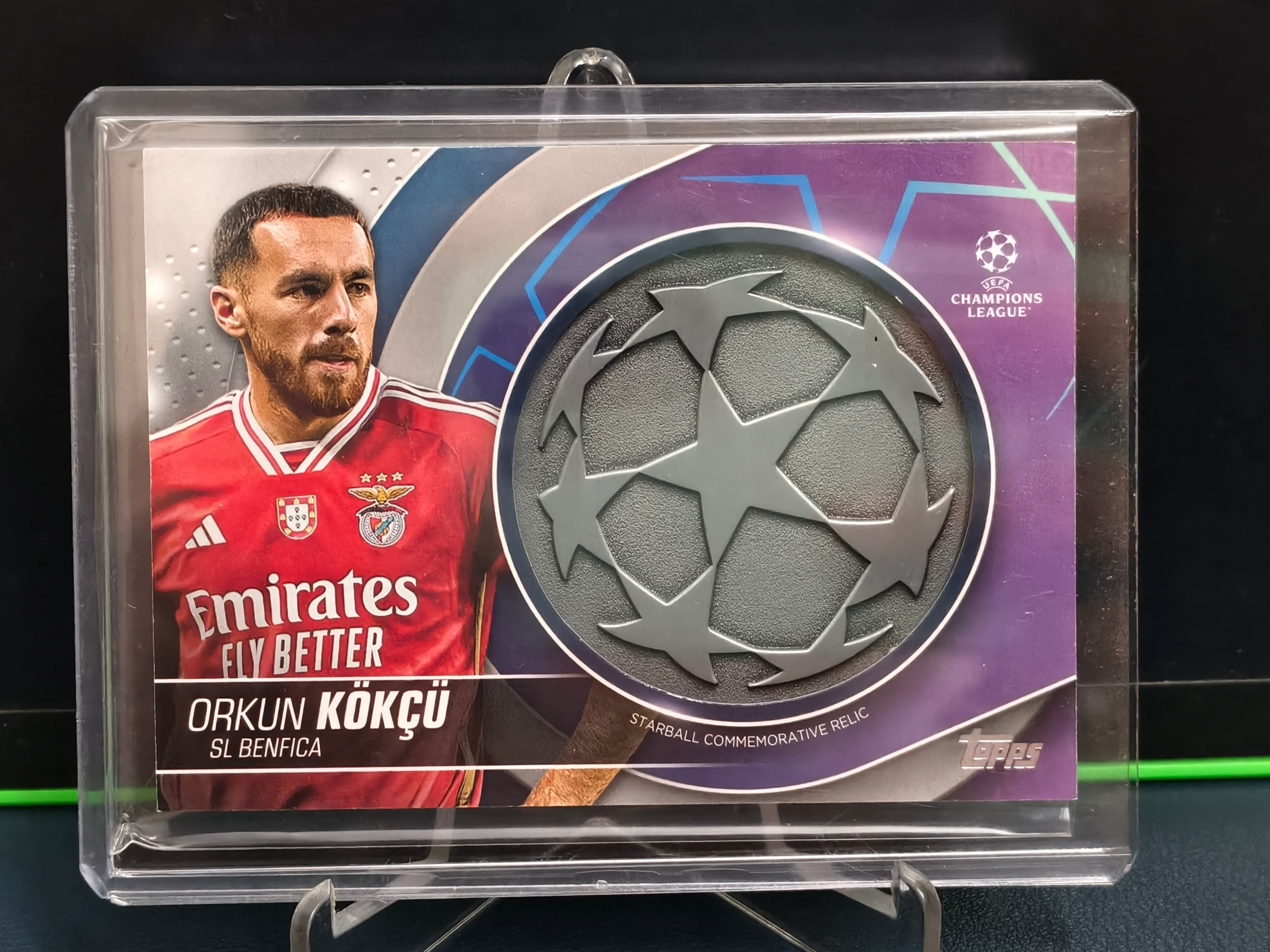 Orkun Kokcu - Starball Relic Card - Topps UCC 23-24