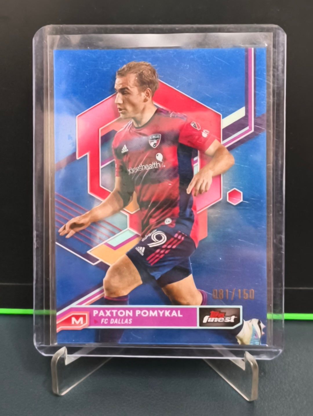 Paxton Pomykal - 81/150 Card - Topps Finest MLS 23