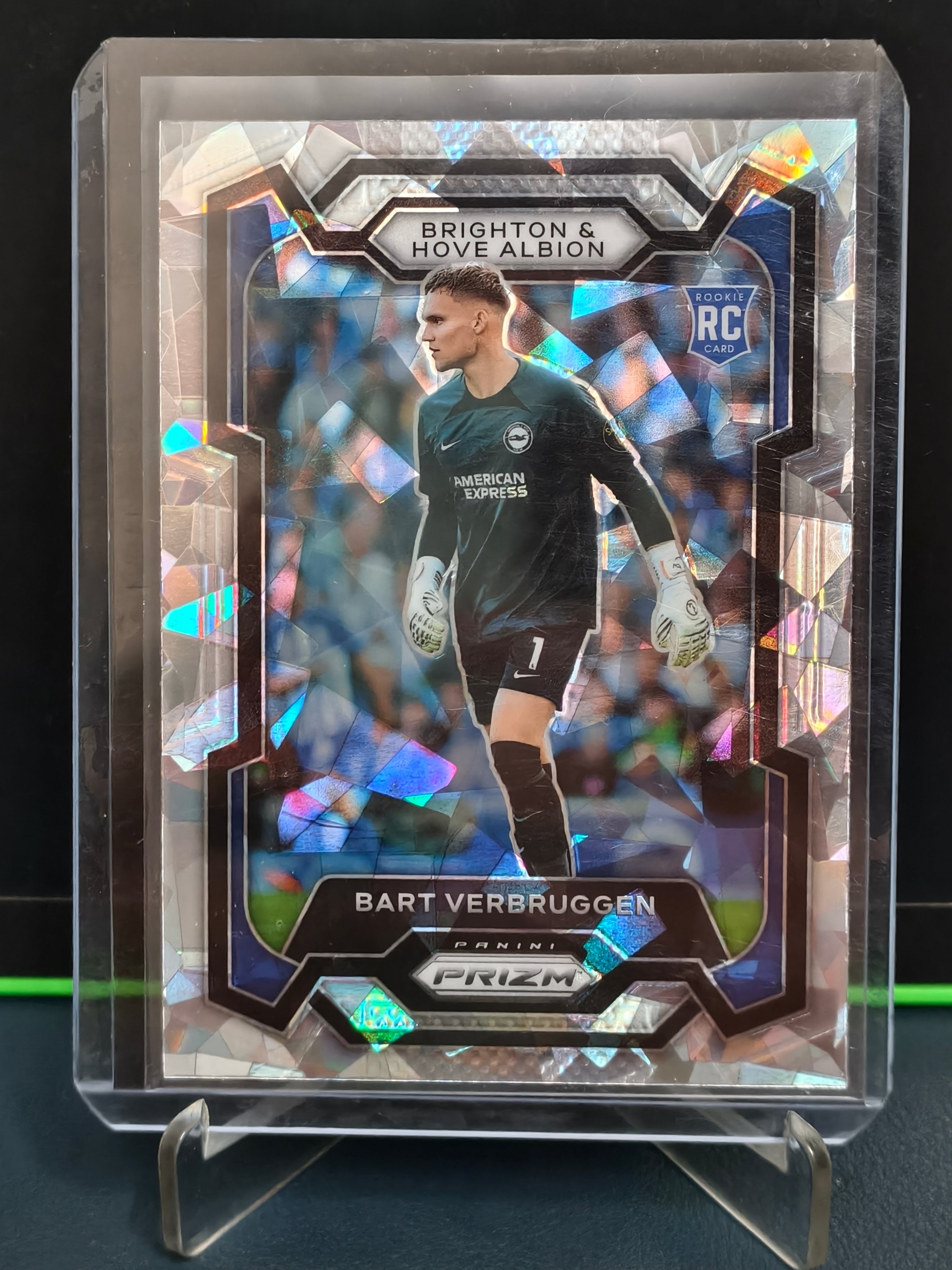 Bart Verbruggen - Cracked Ice Card - Panini Prizm PL 23-24