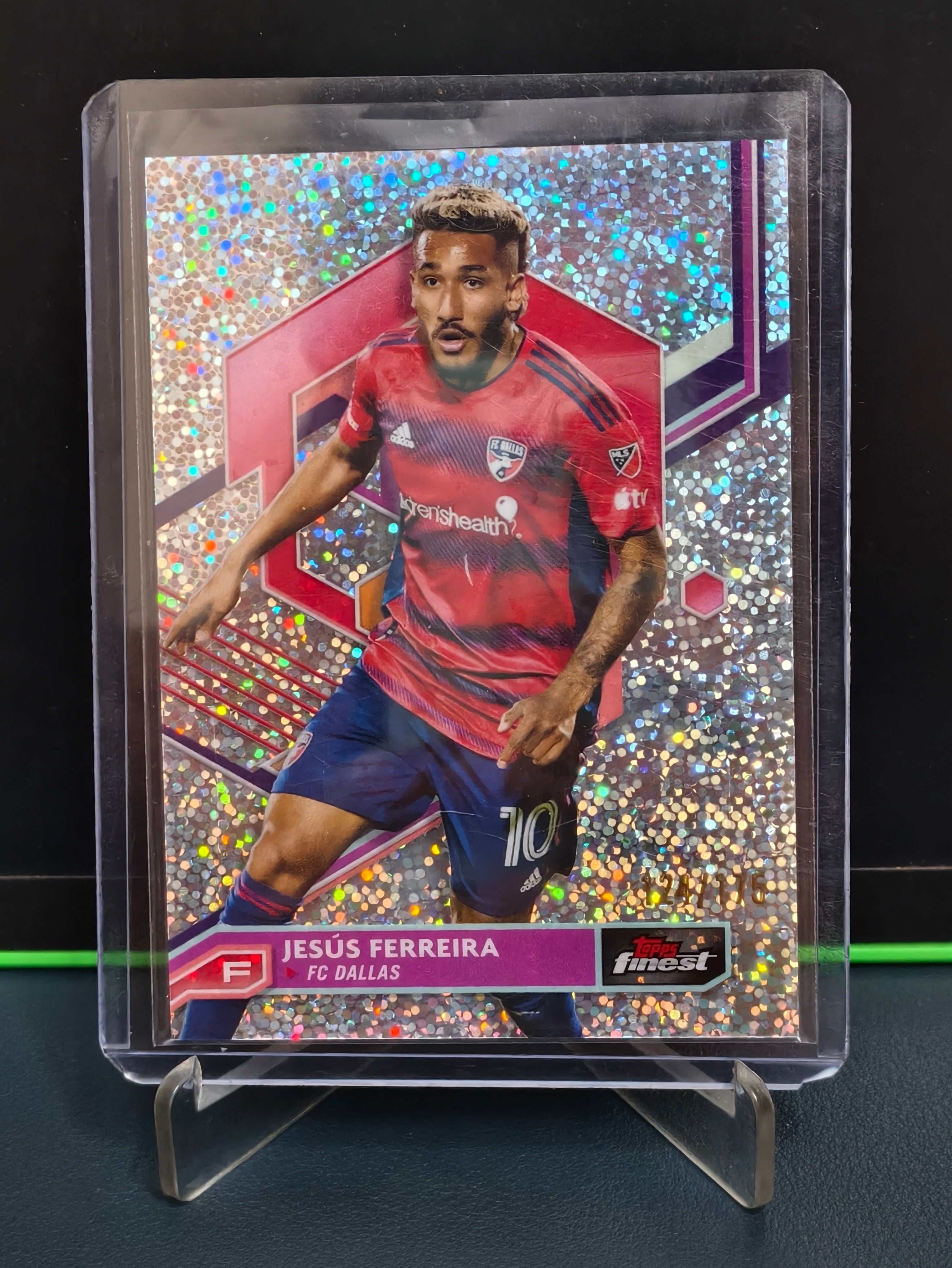 Jesus Ferreira - 124/175 Card - Topps Finest MLS 23