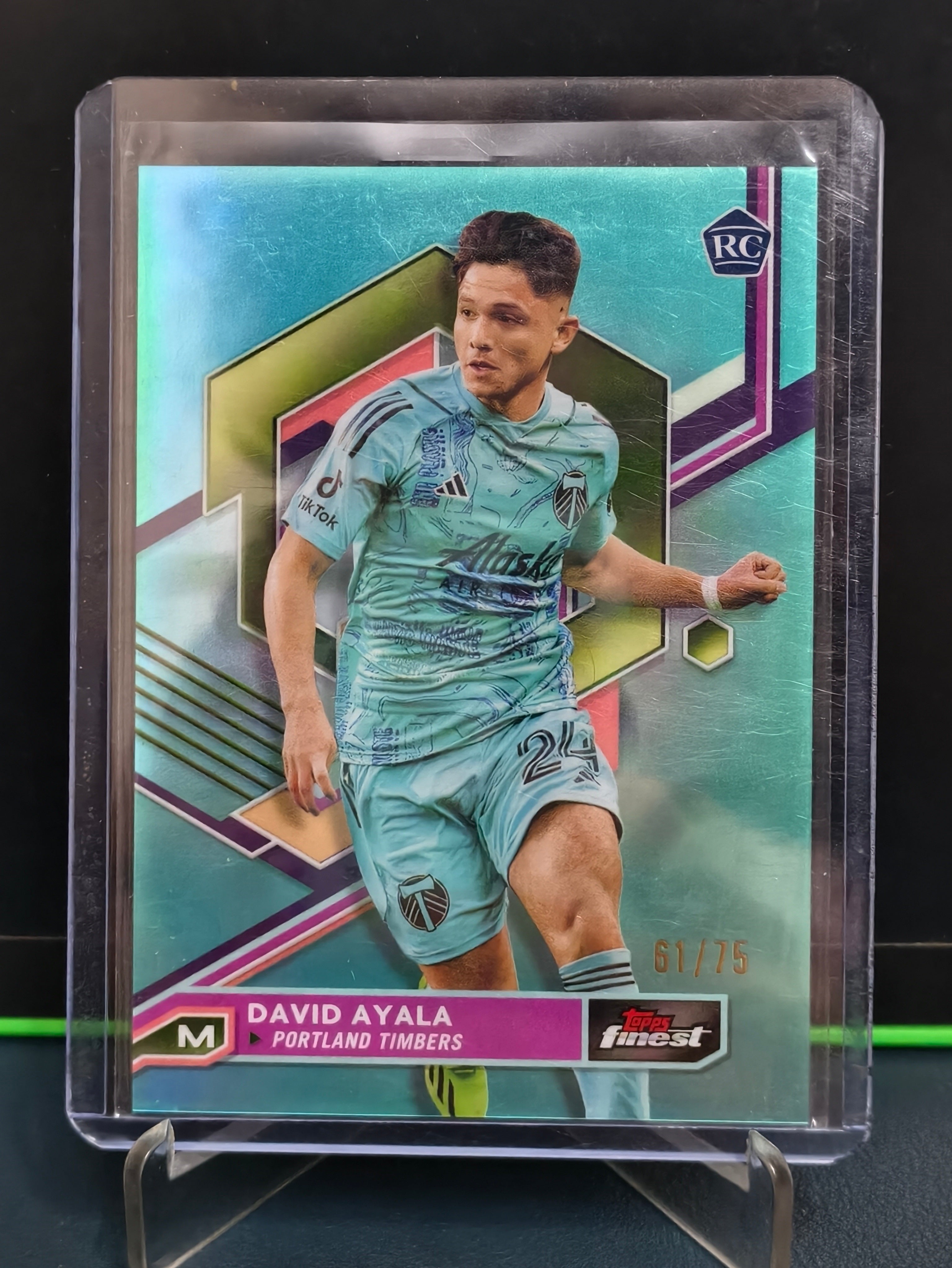 David Ayala - 61/75 Card - Topps Finest MLS 23