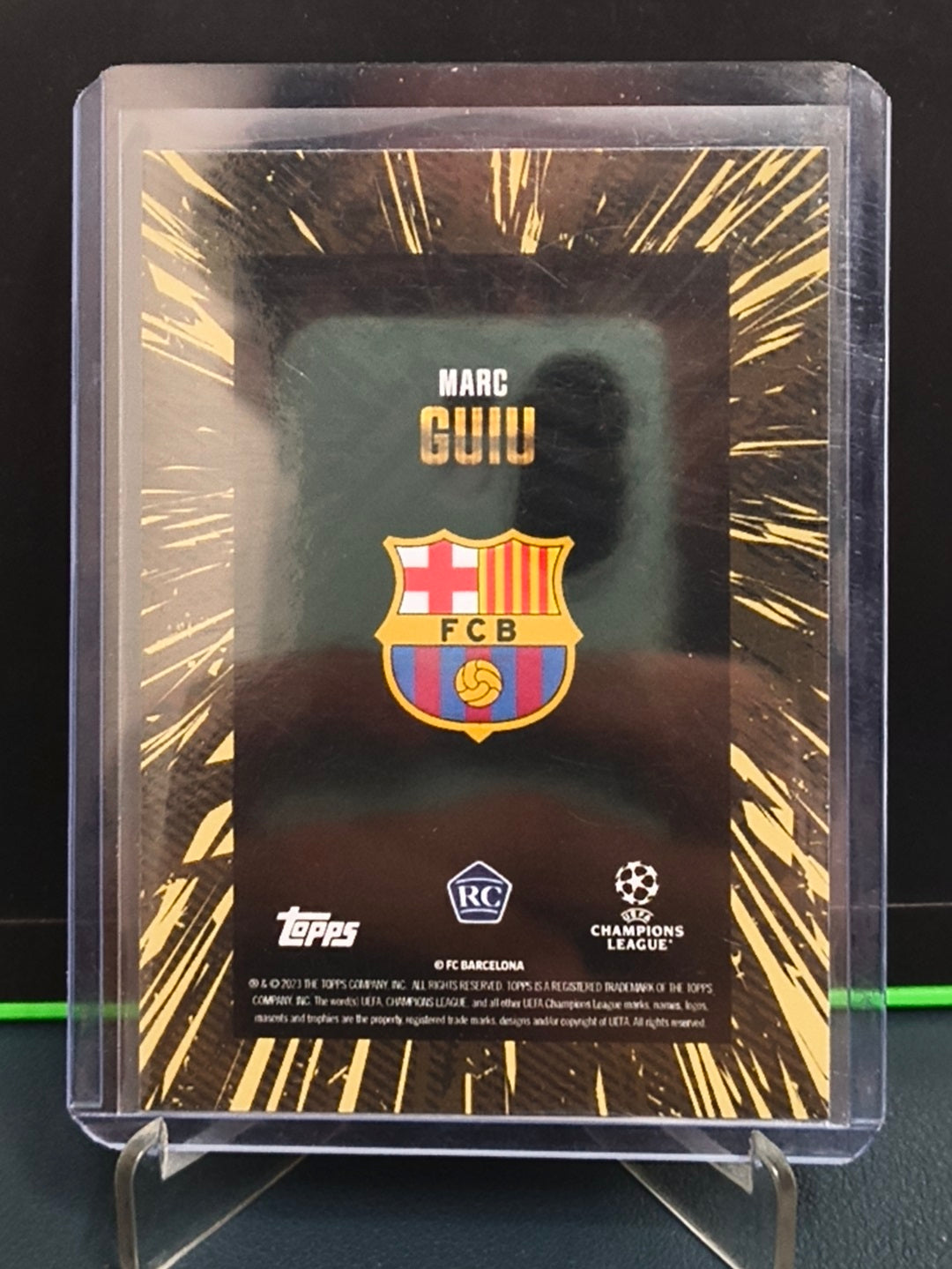 Marc Guiu - Future Stars Card - Topps UCC Gold 23-24