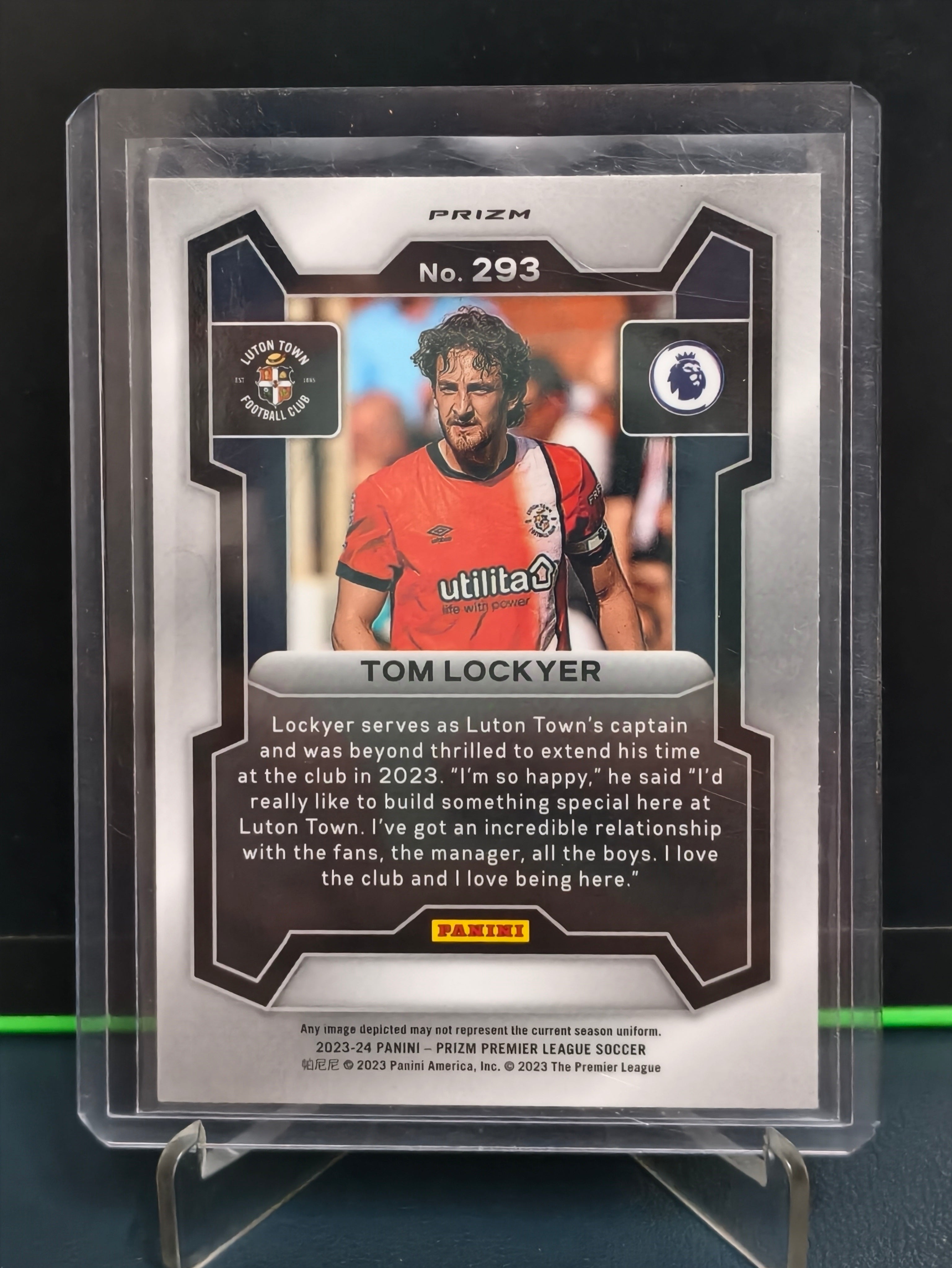 Tom Lockyer - Silver Card - Panini Prizm PL 23-24