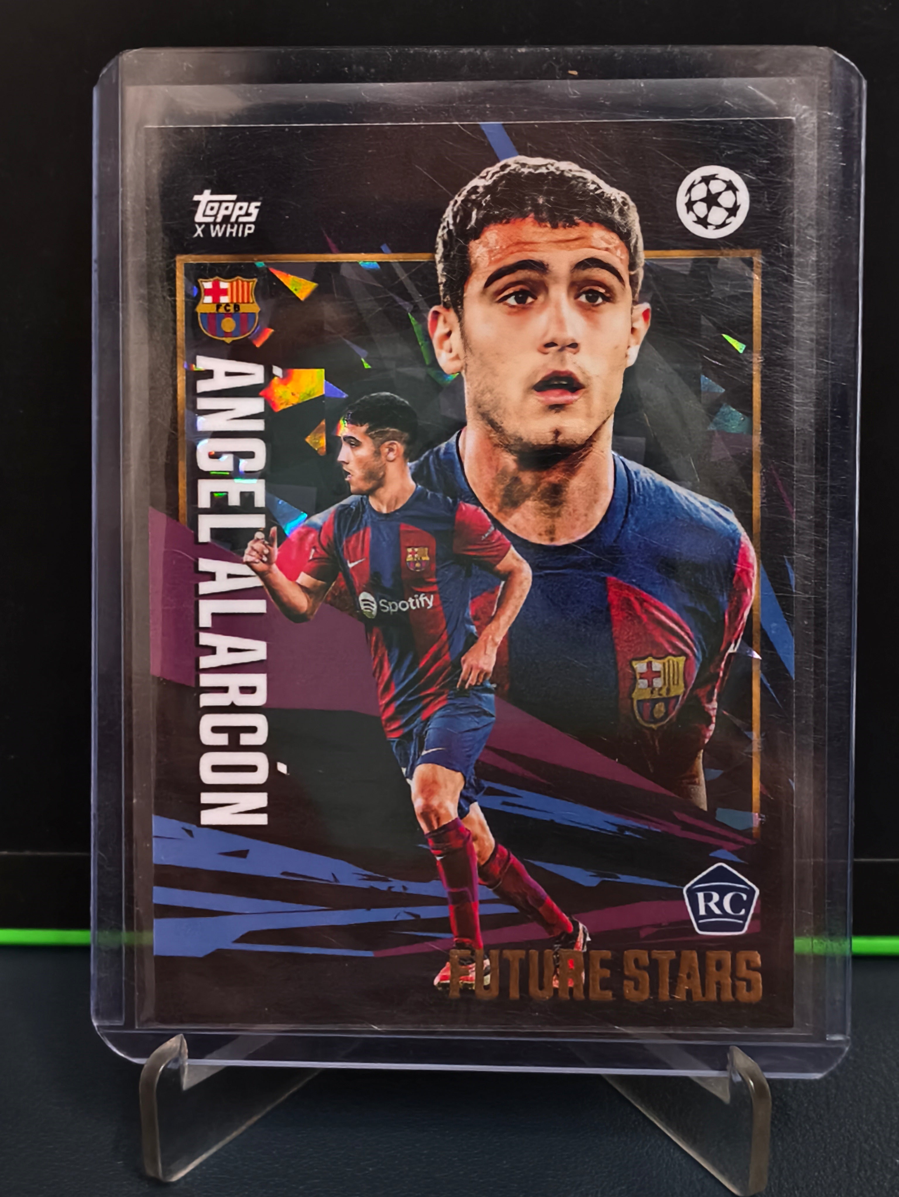 Angel Alarcon - Future Stars Card - Topps UCC Gold 23-24
