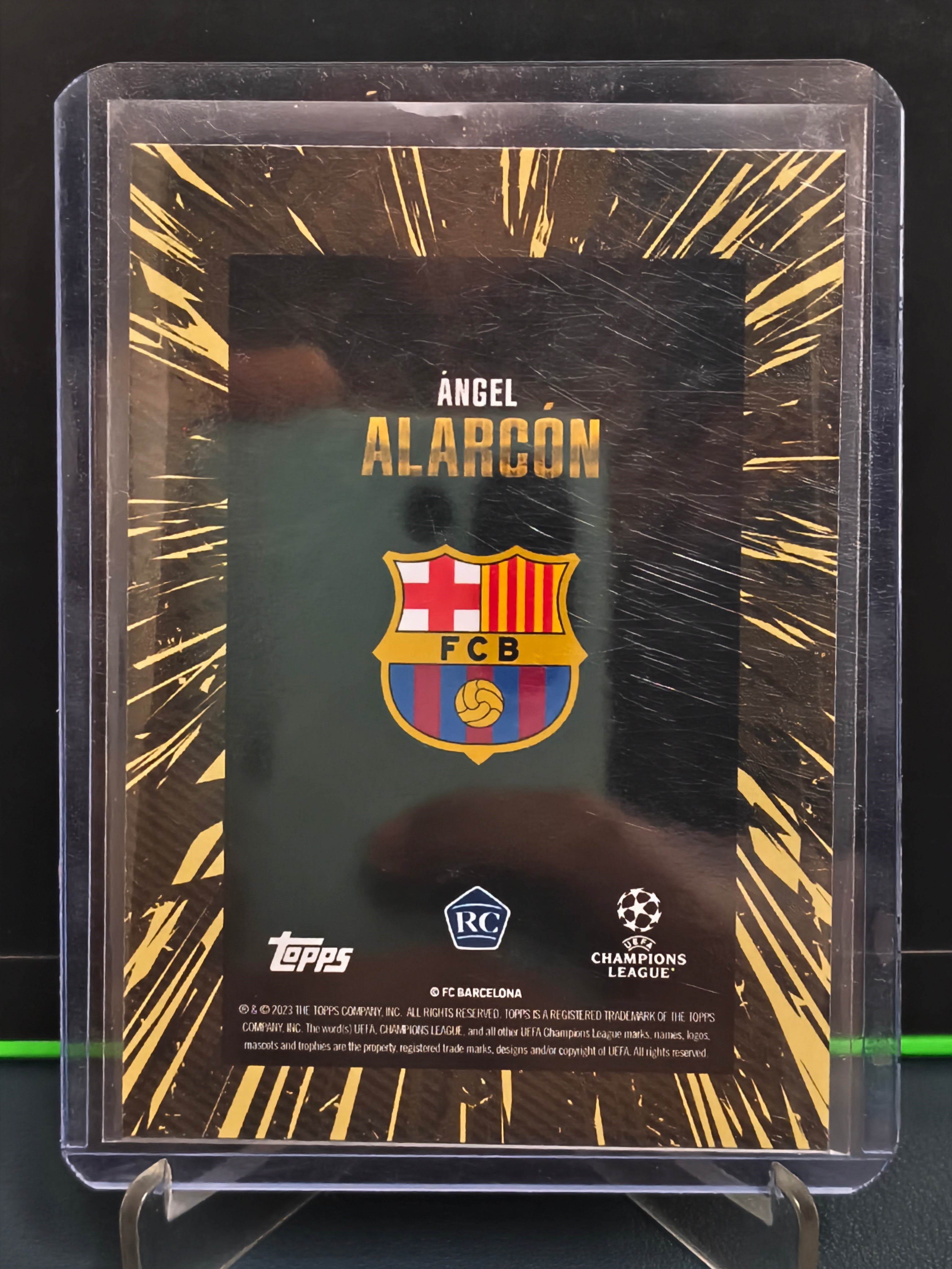 Angel Alarcon - Future Stars Card - Topps UCC Gold 23-24