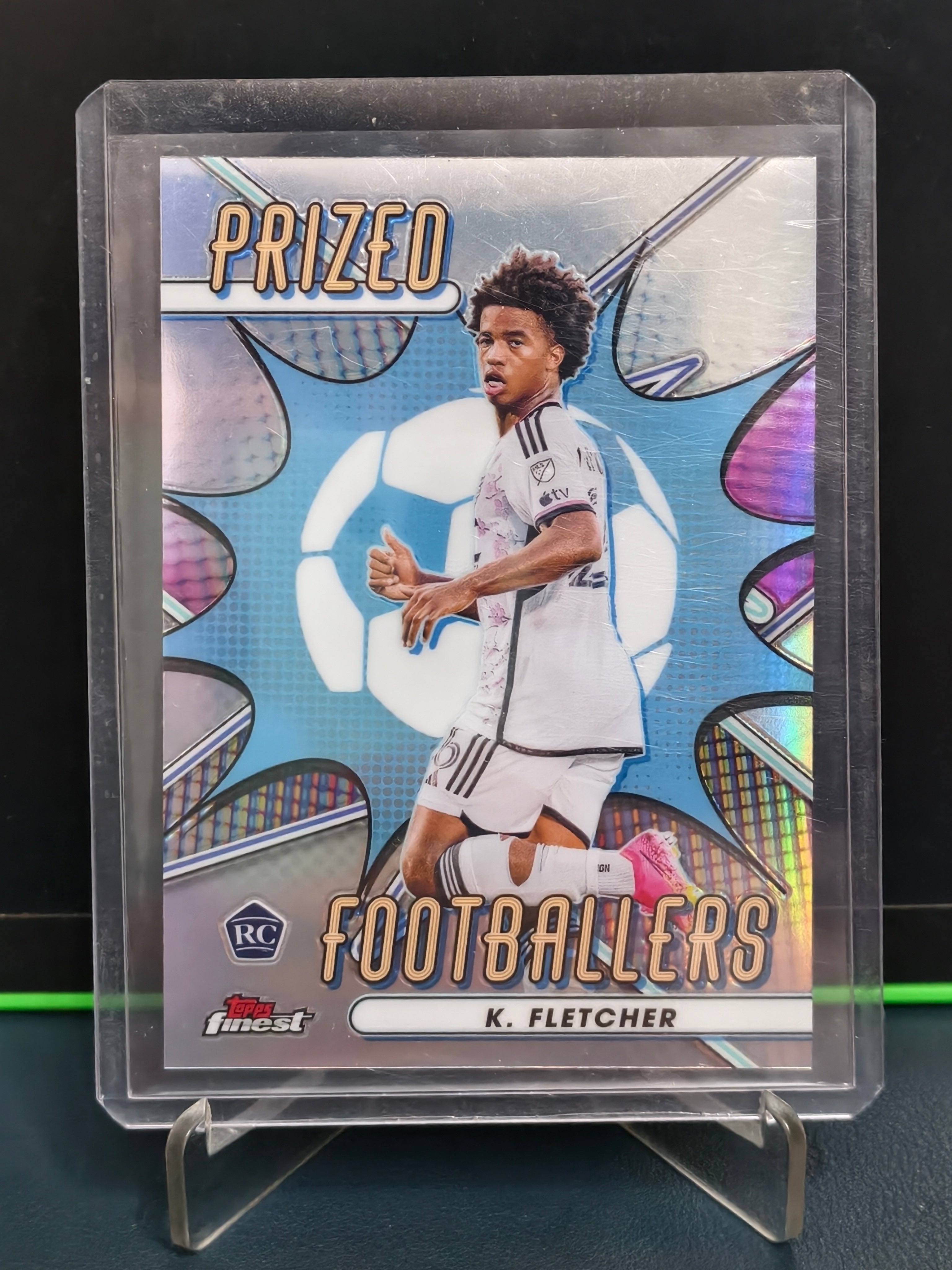 Kristian Fletcher - Prized Footballers Card - Topps Finest MLS 23