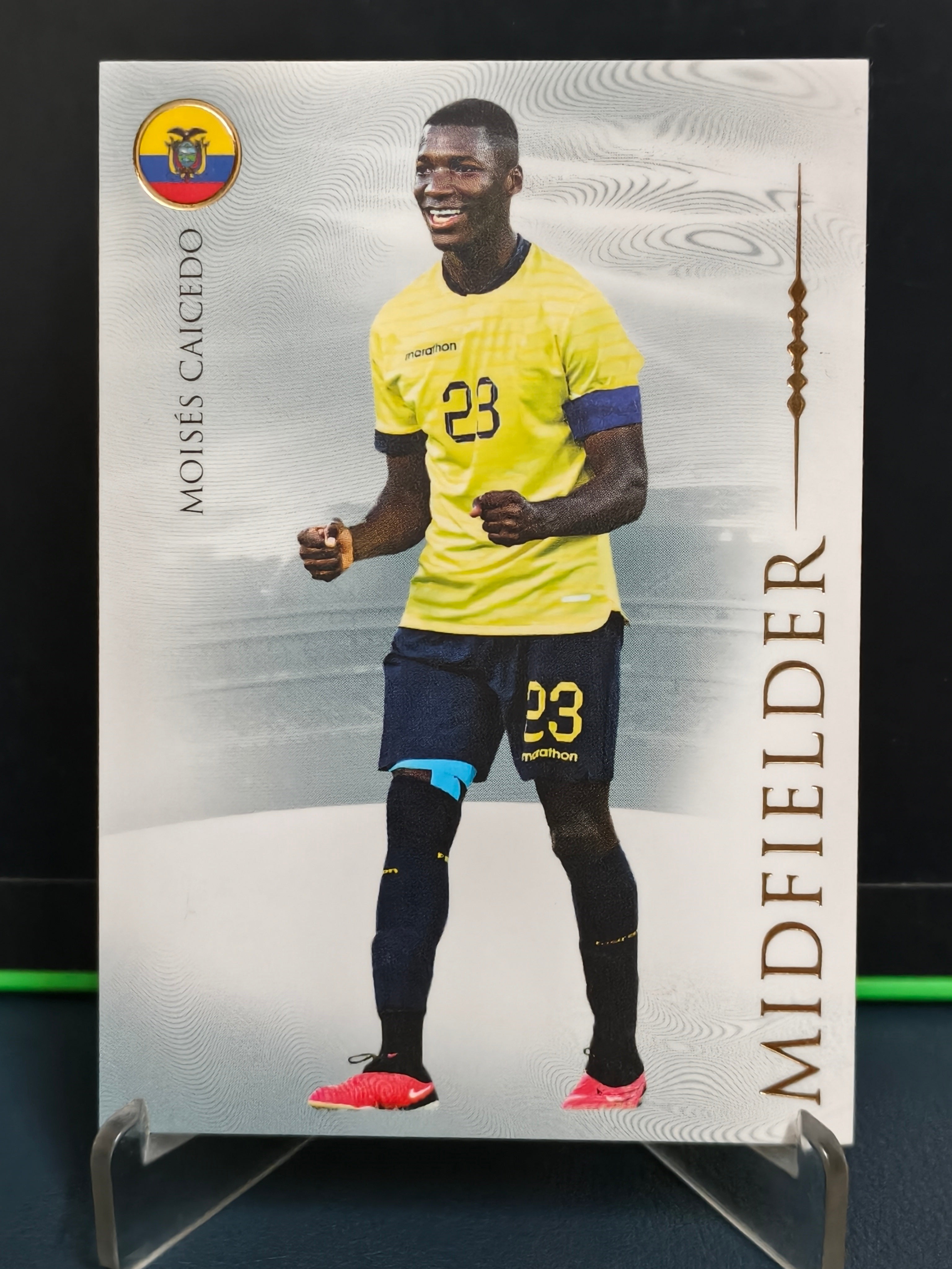 Moises Caicedo - Base Card - Futera Unique 2023