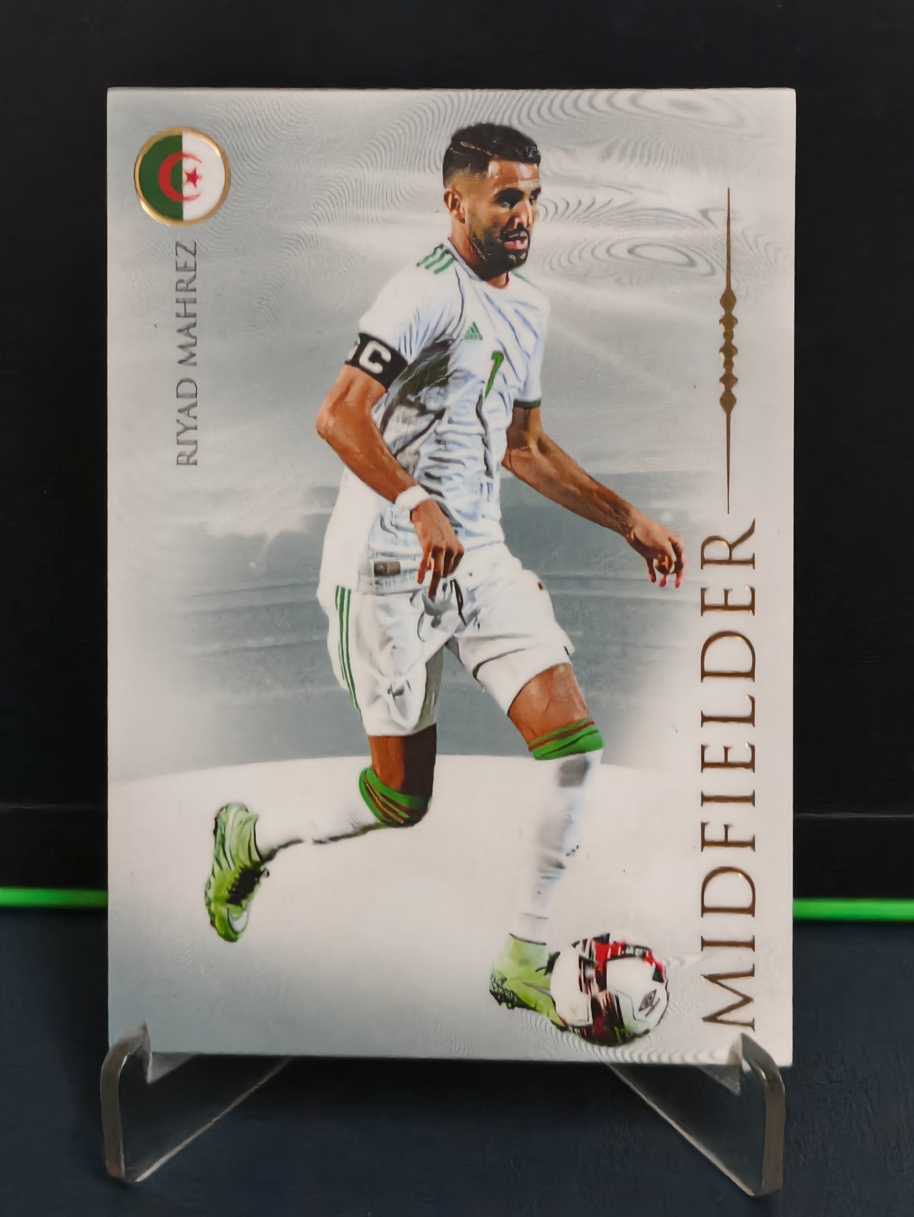 Riyad Mahrez - Base Card - Futera Unique 2023