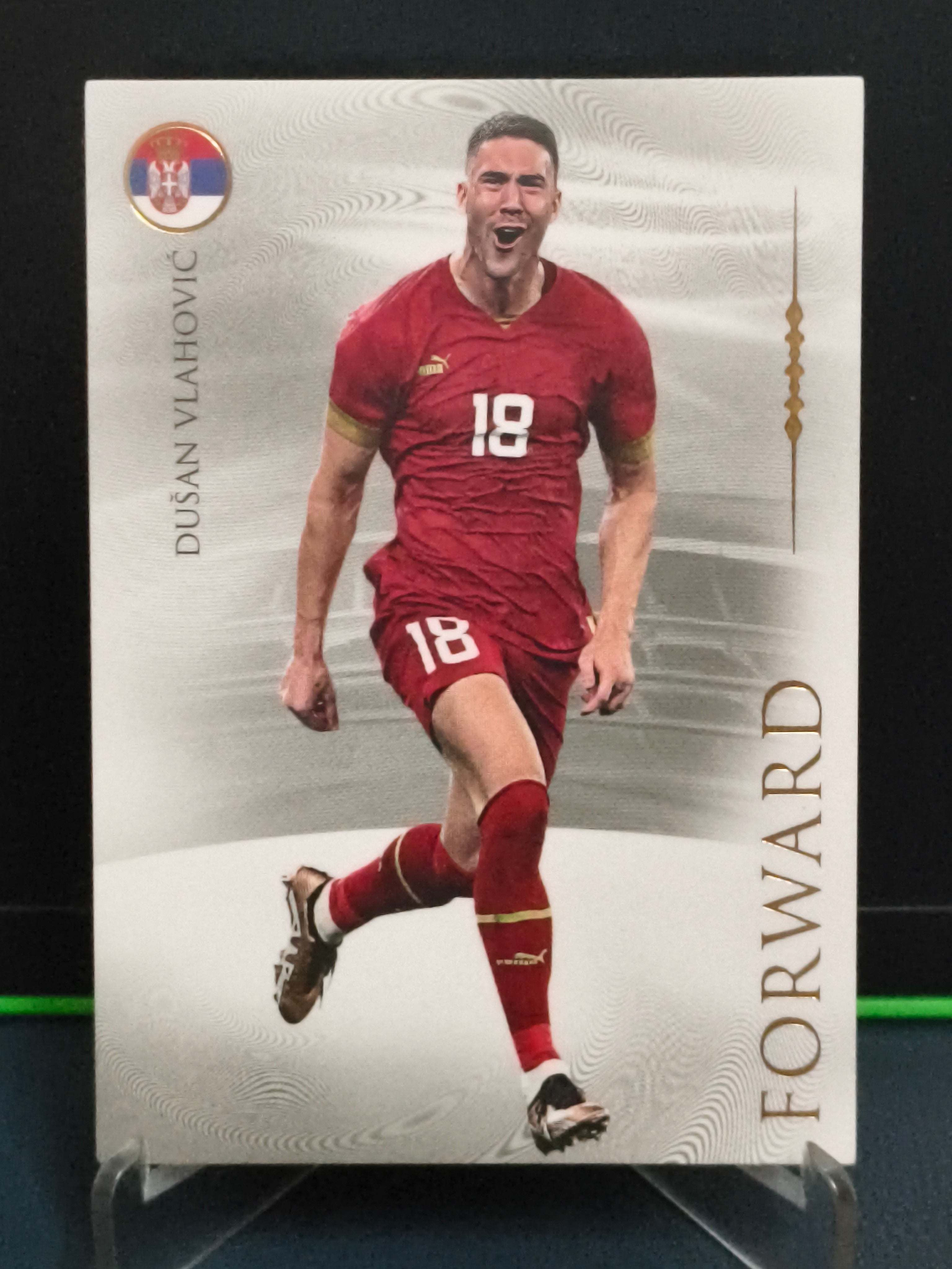 Dusan Vlahovic - Base Card - Futera Unique 2023