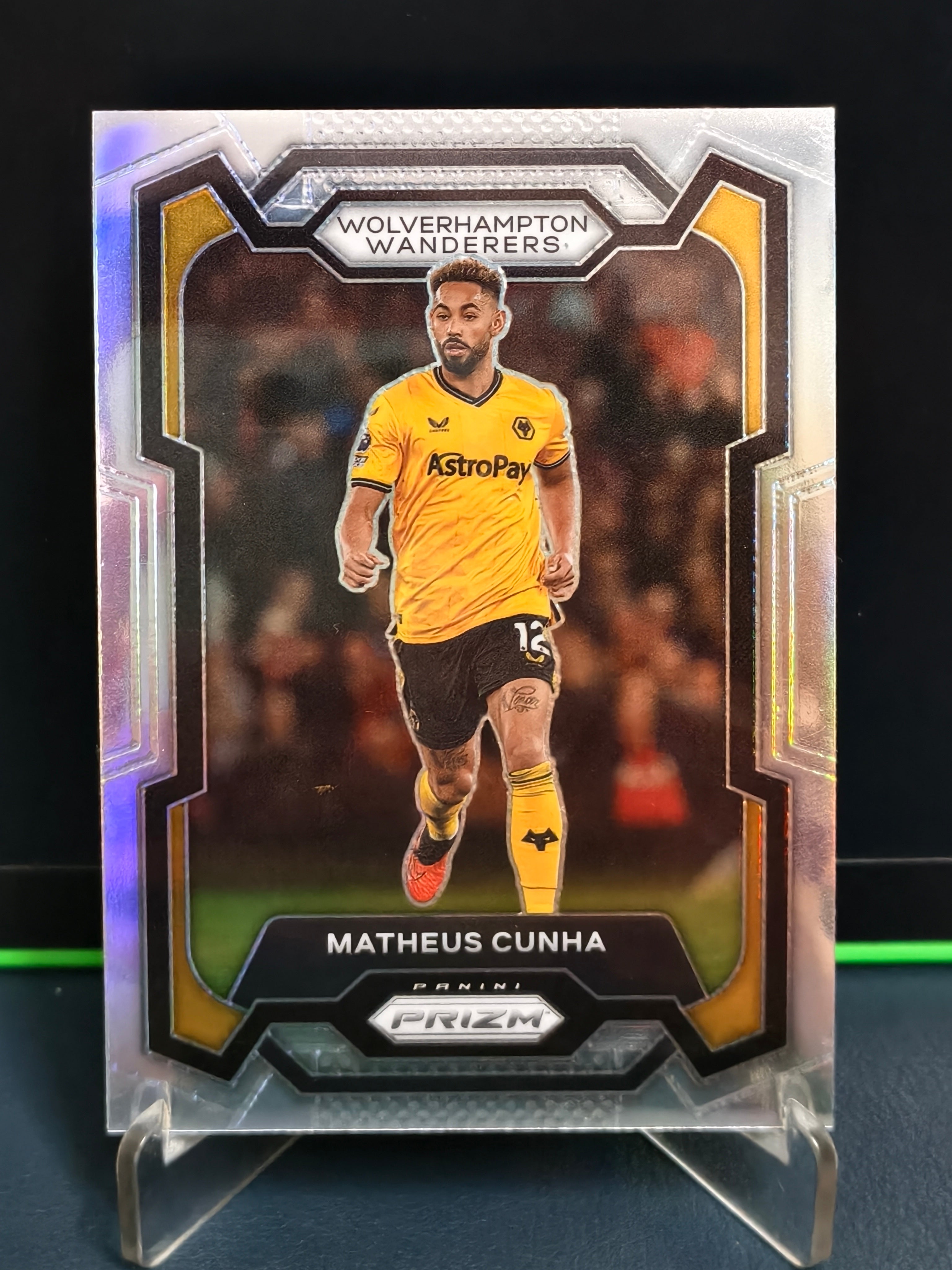 Matheus Cunha - Silver Card - Panini Prizm PL 23-24