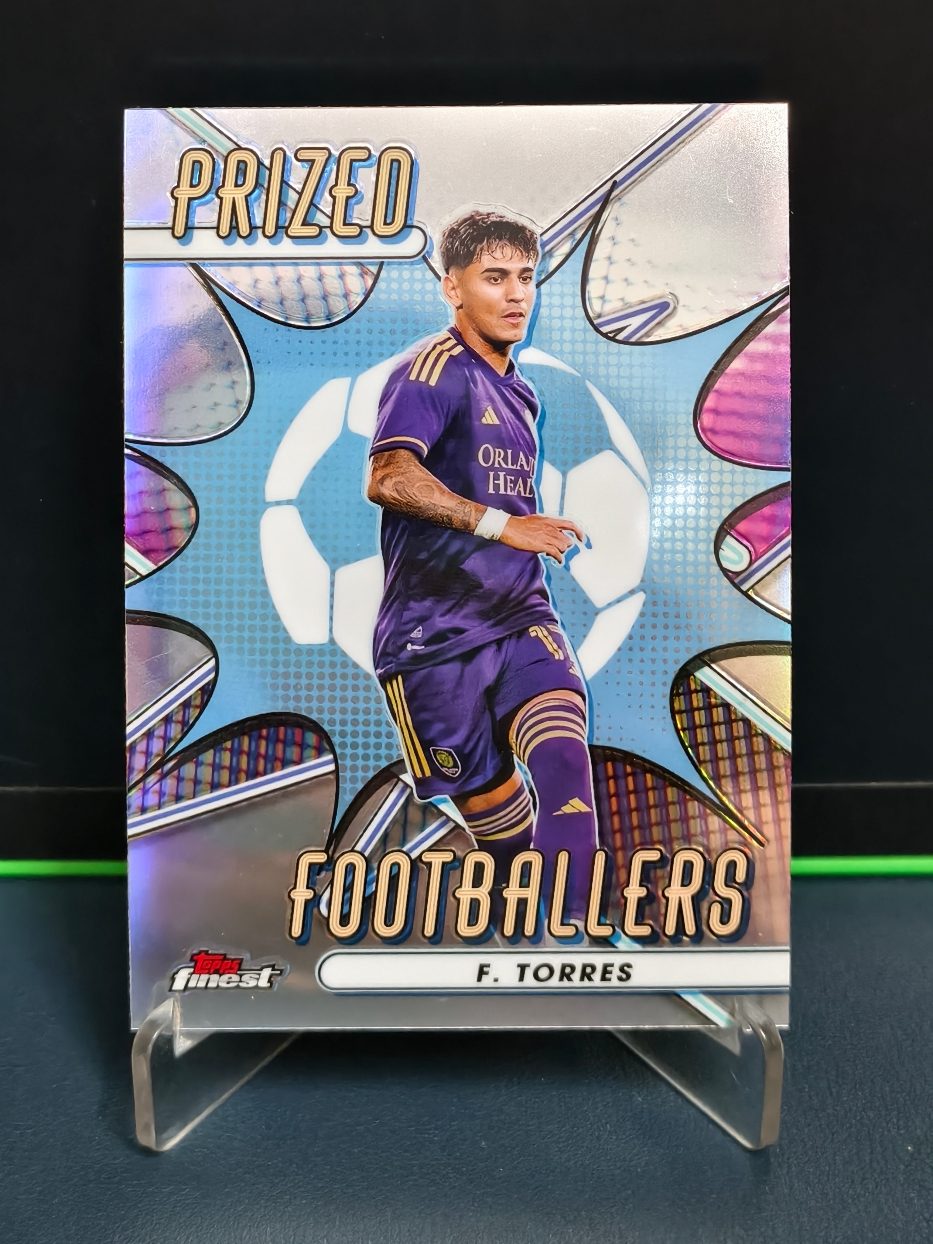 F. Torres - Prized Footballers Card - Topps Finest MLS 2023