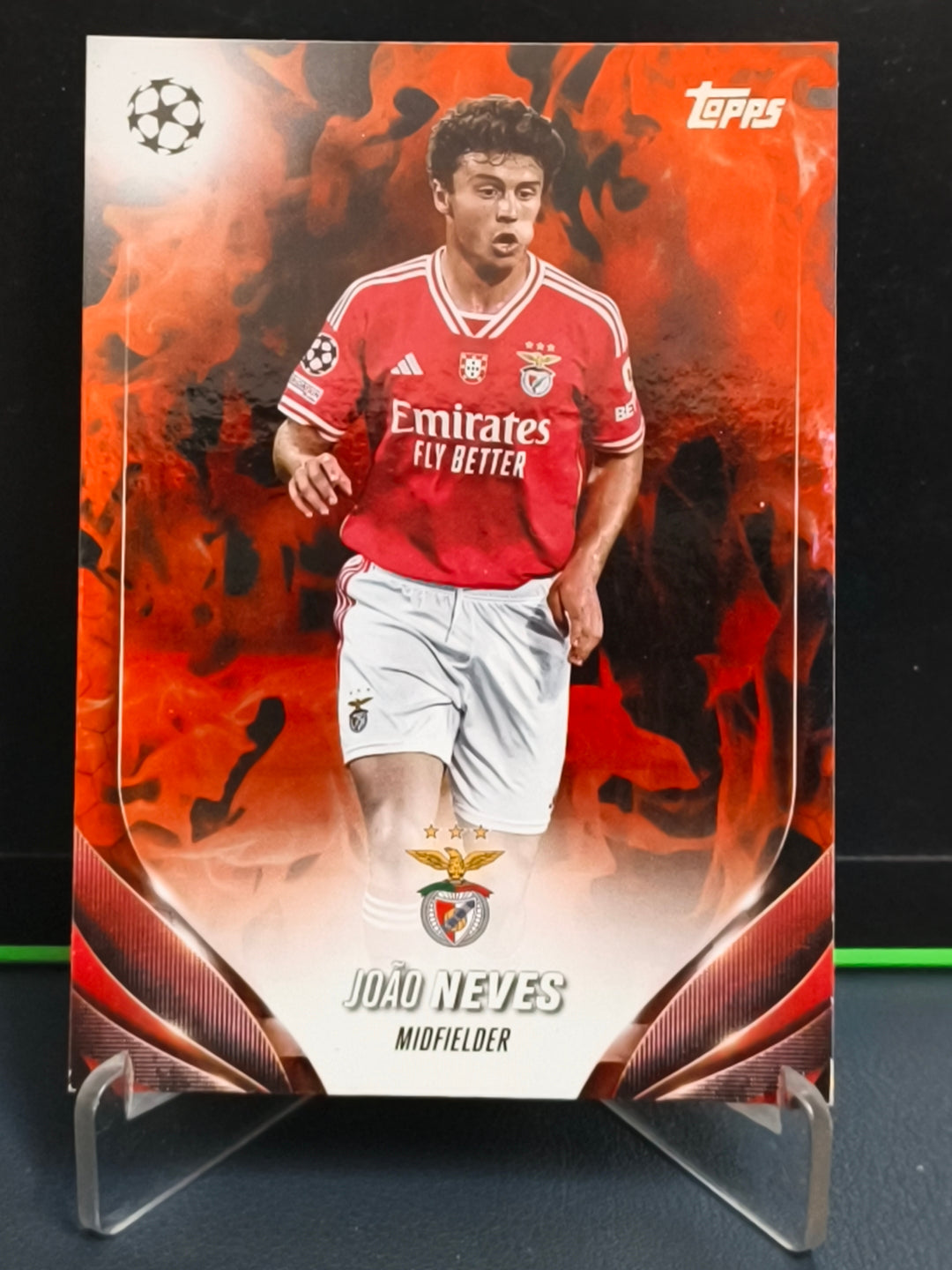 João Neves - Inferno Foil Card - Topps UCC 23-24