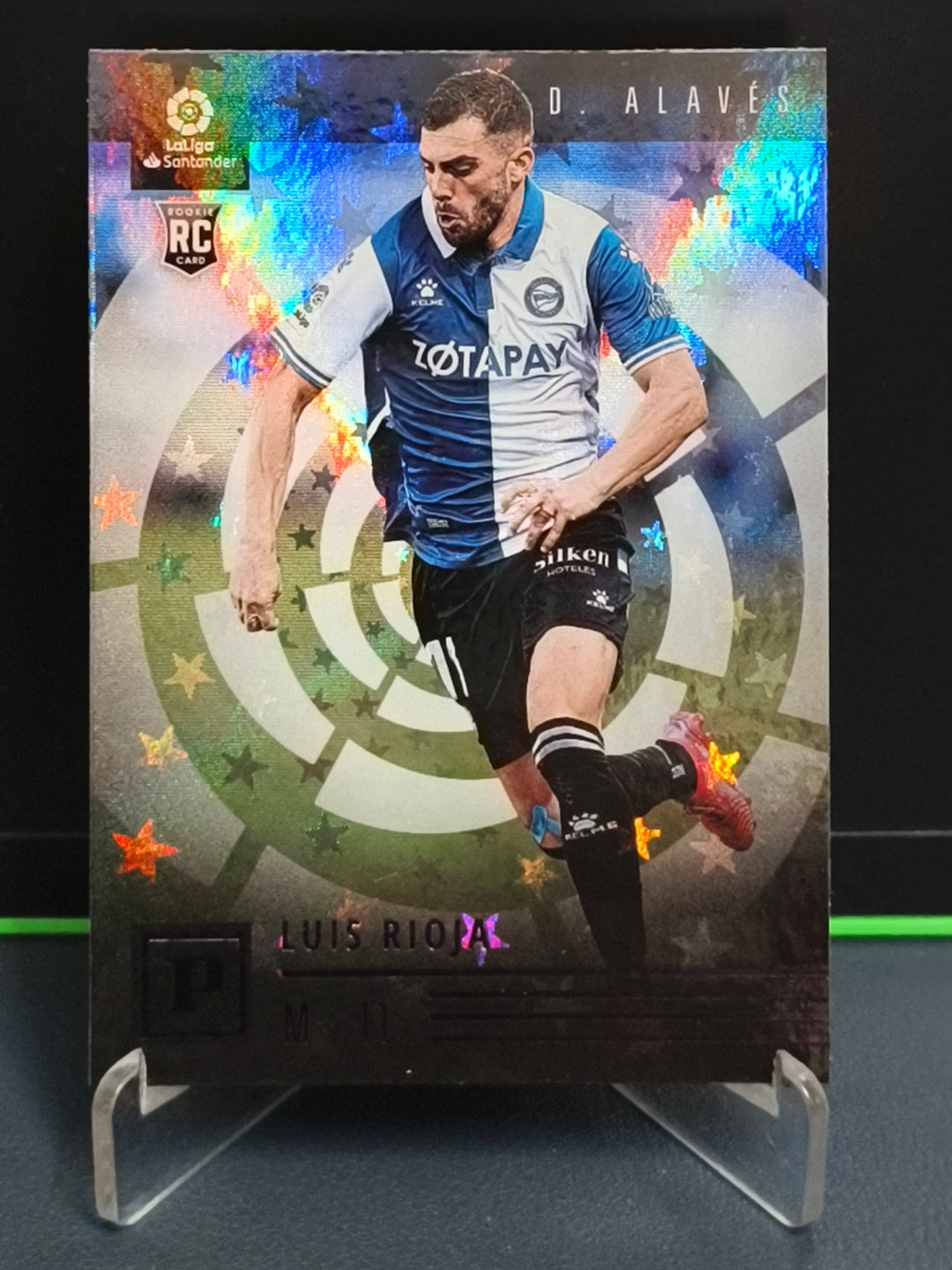 Luis Rioja - Purple Astro Card - Panini Chronicles La Liga 21-22