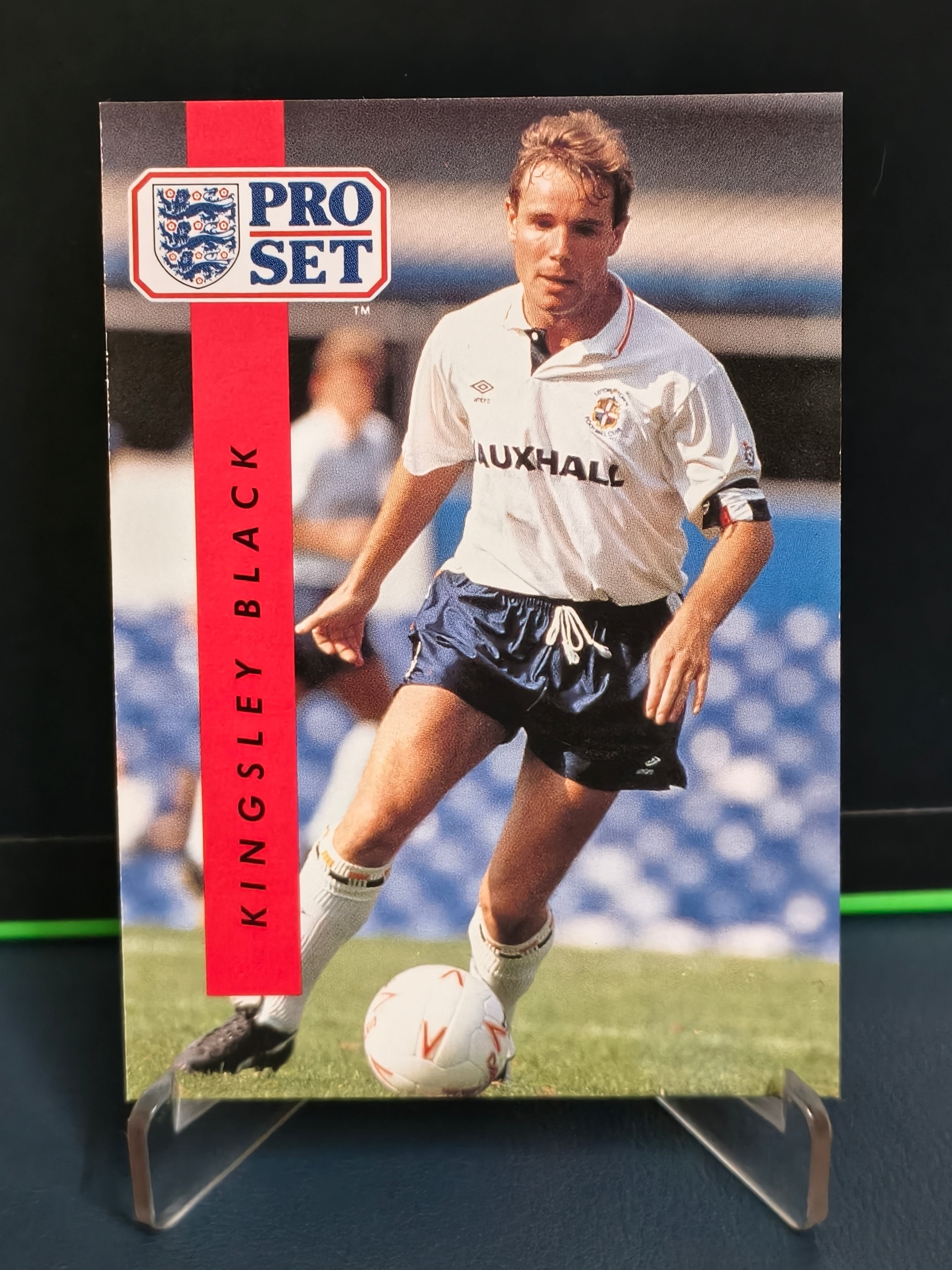 Kingsley Black - Base Card - Pro Set English Football 90-91