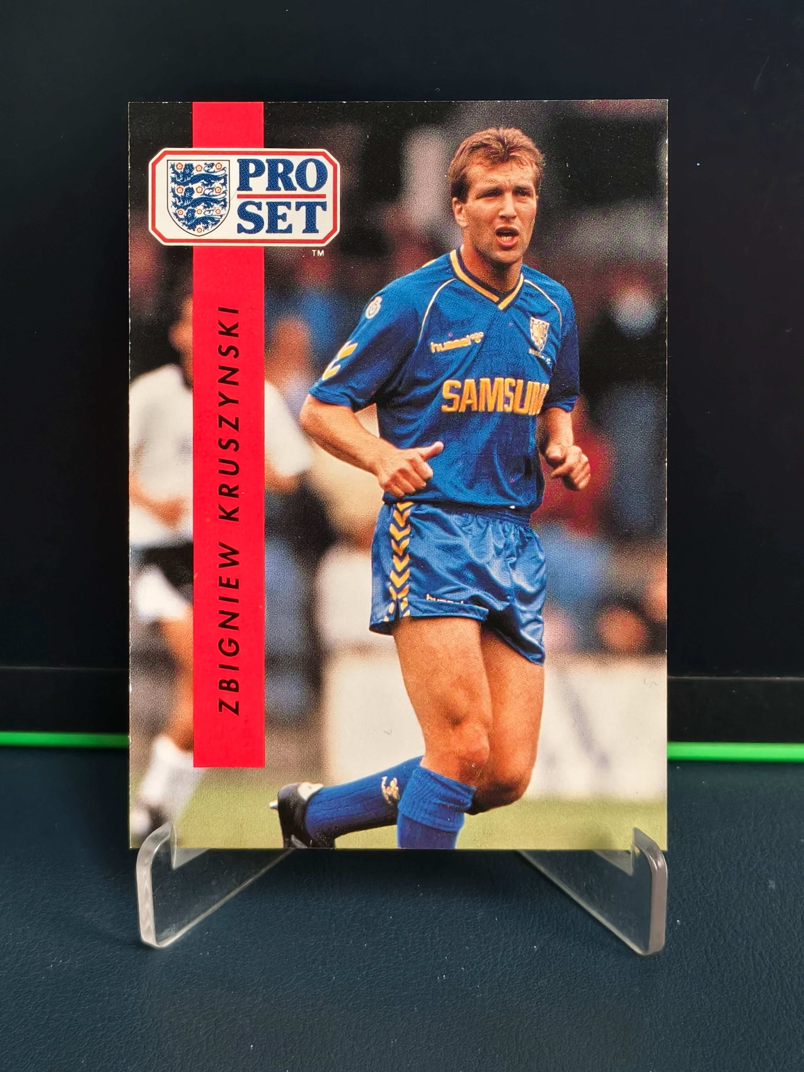 Zbigniew Kruszynski - Base Card - Pro Set English Football 90-91