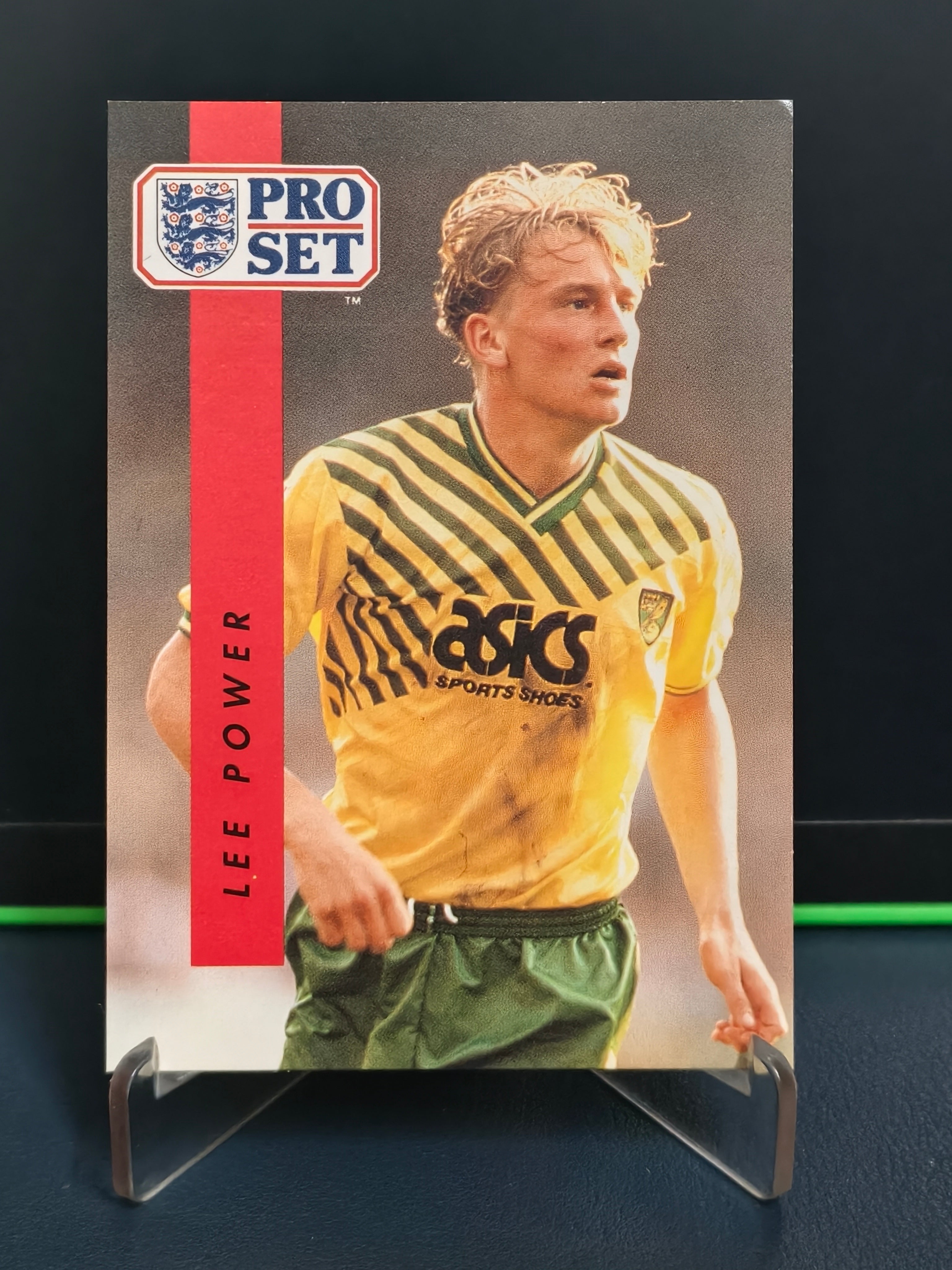 Lee Power - Base Card - Pro Set English Football 90-91