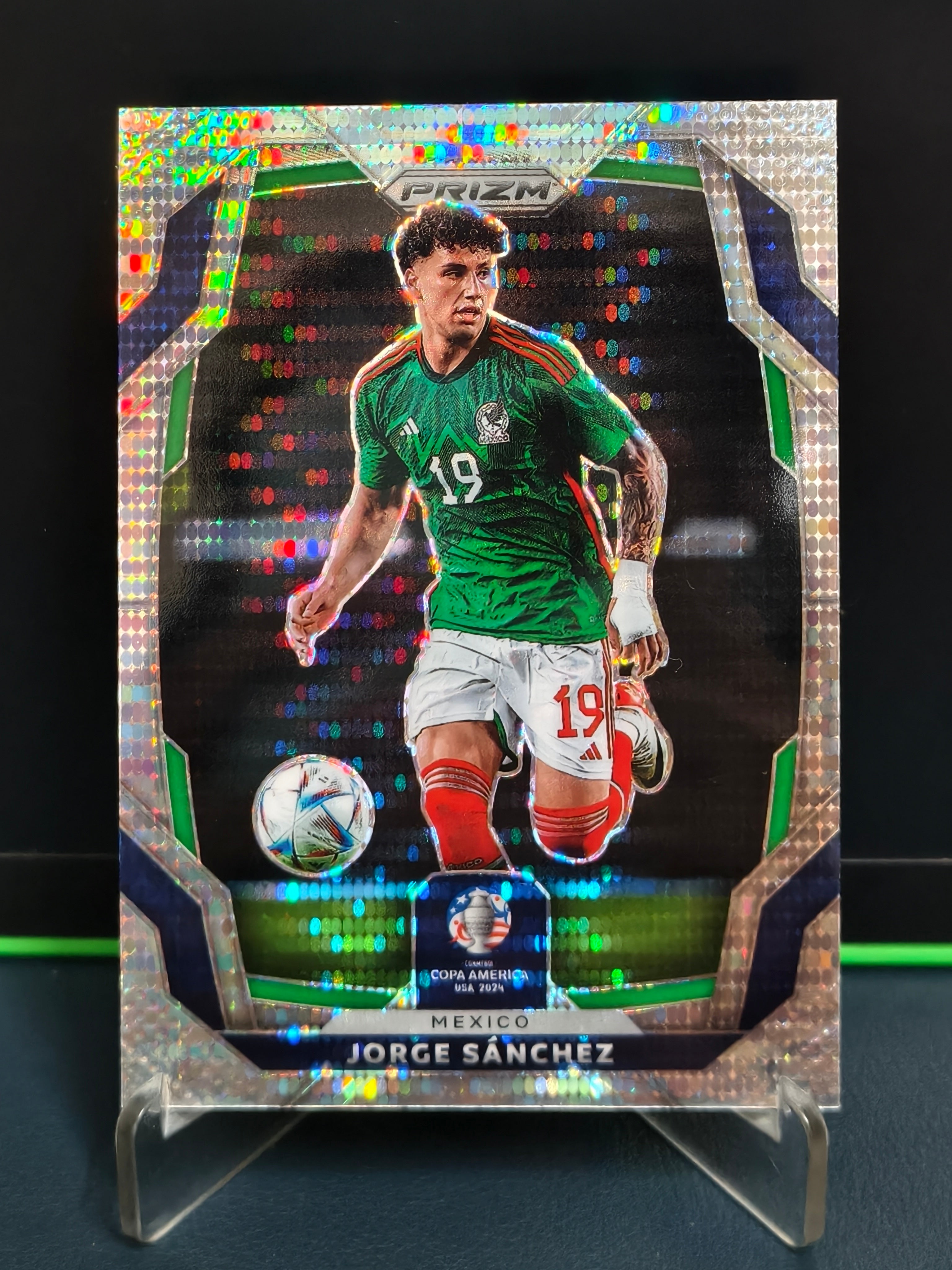 Jorge Sanchez - Pulsar Prizm Card - Panini Prizm Copa America 2024