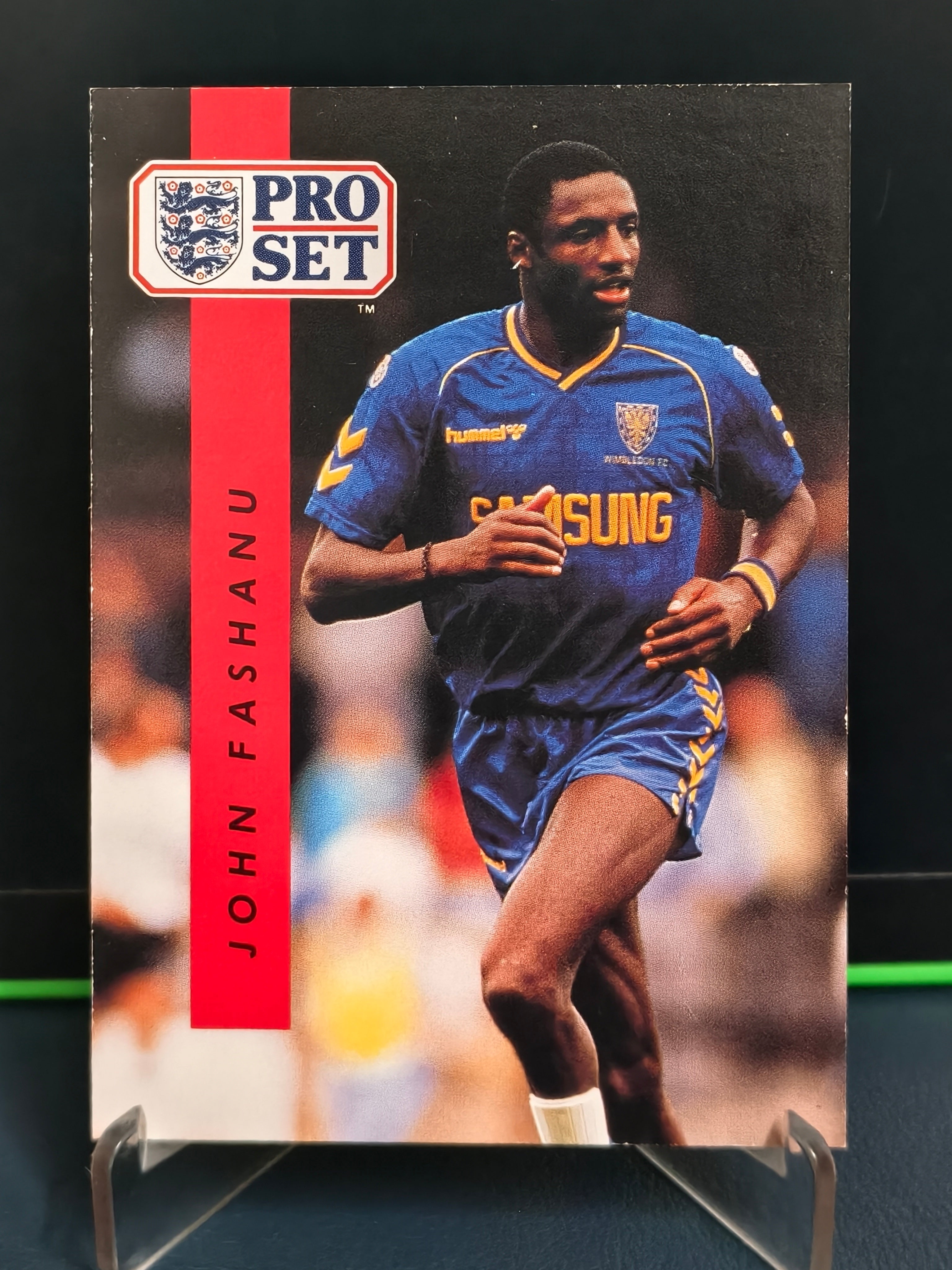 John Fashanu - Base Card - Pro Set English Football 90-91