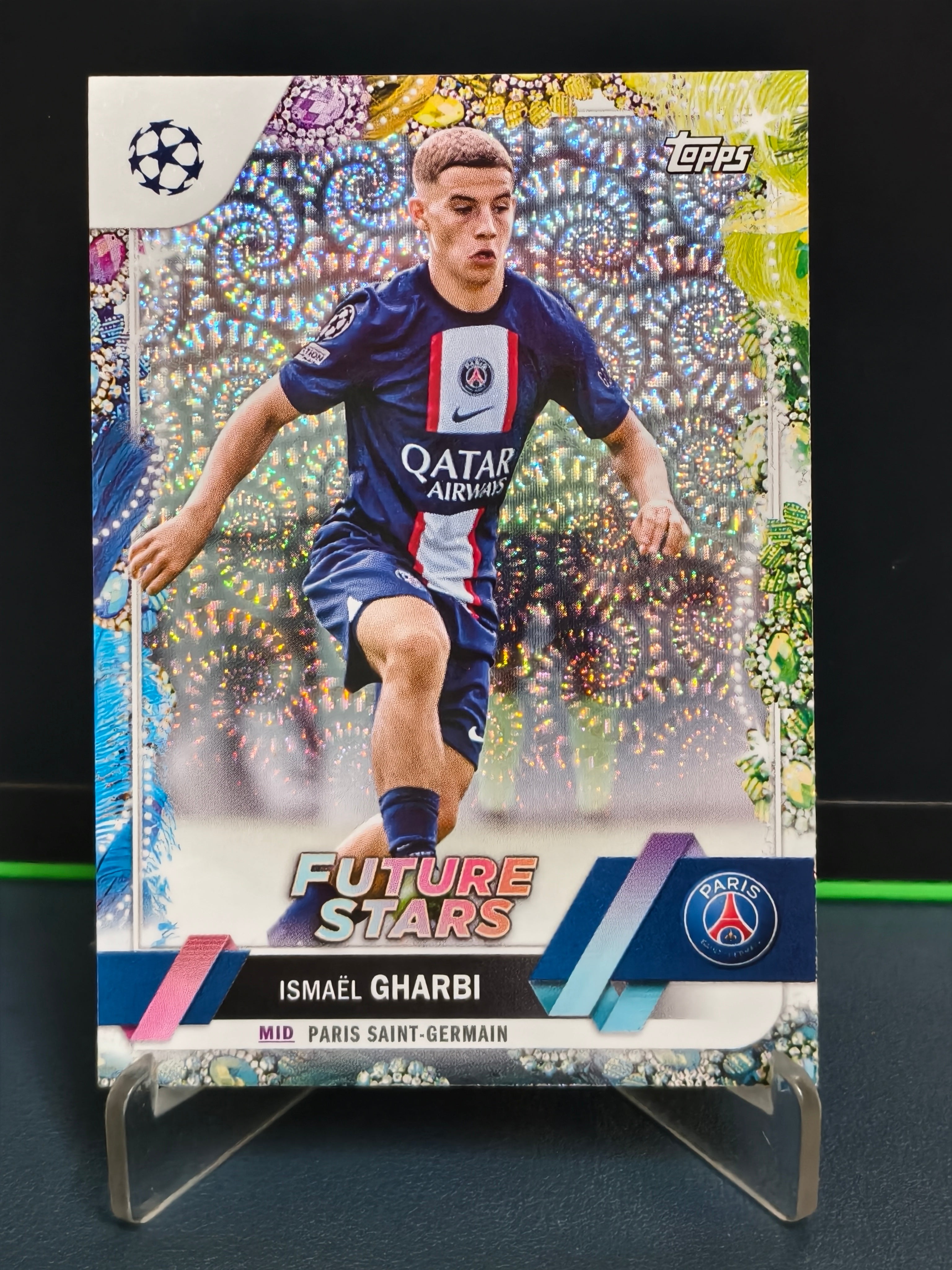 Ismael Gharbi - Future Stars Card - Topps Carnaval UCC 22-23