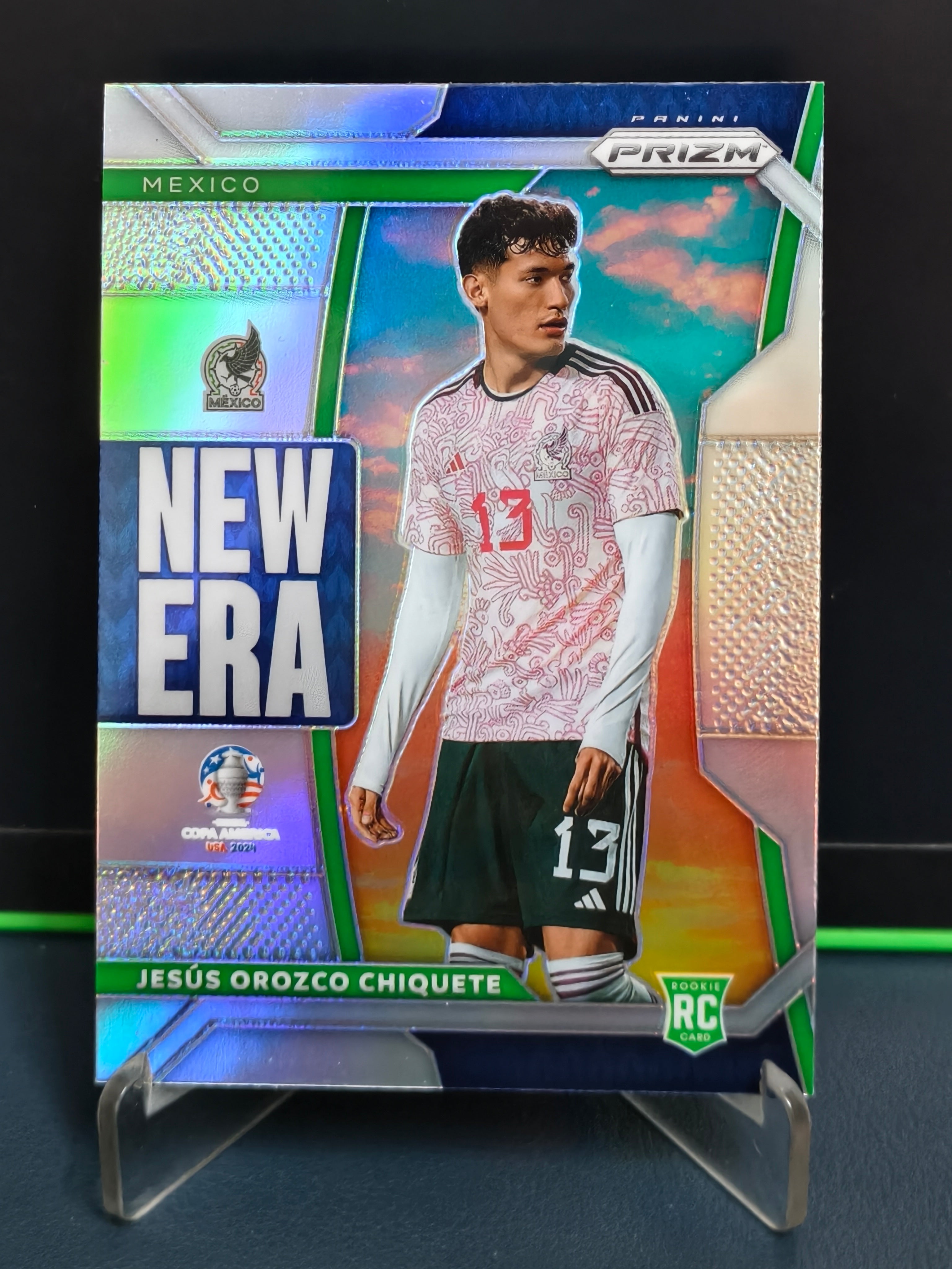 Jesus Orozco Chiquete - New Era Card - Panini Prizm Copa America 2024