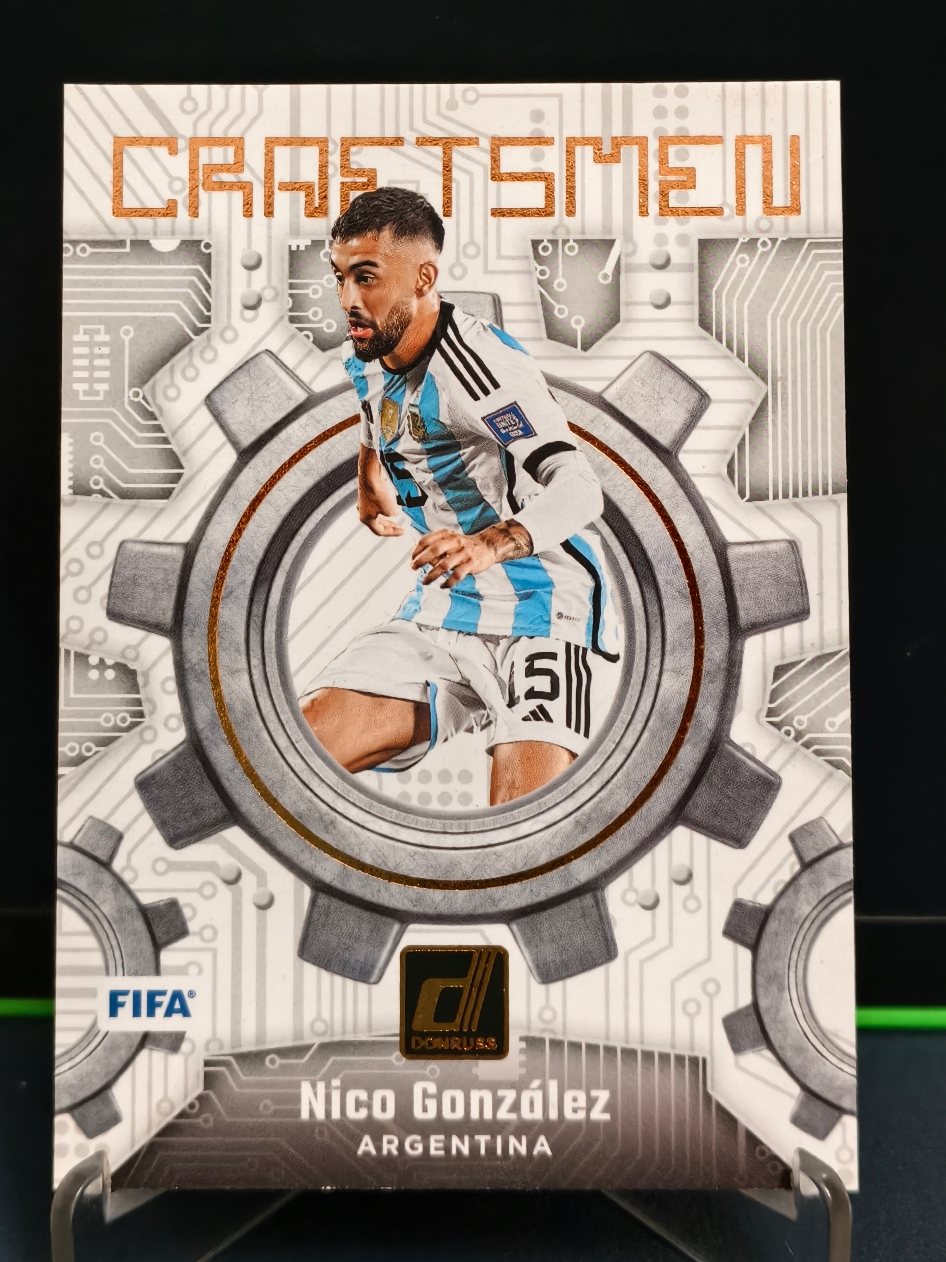 Nico Gonzalez - Craftsmen Card - Panini Donruss Soccer 23-24