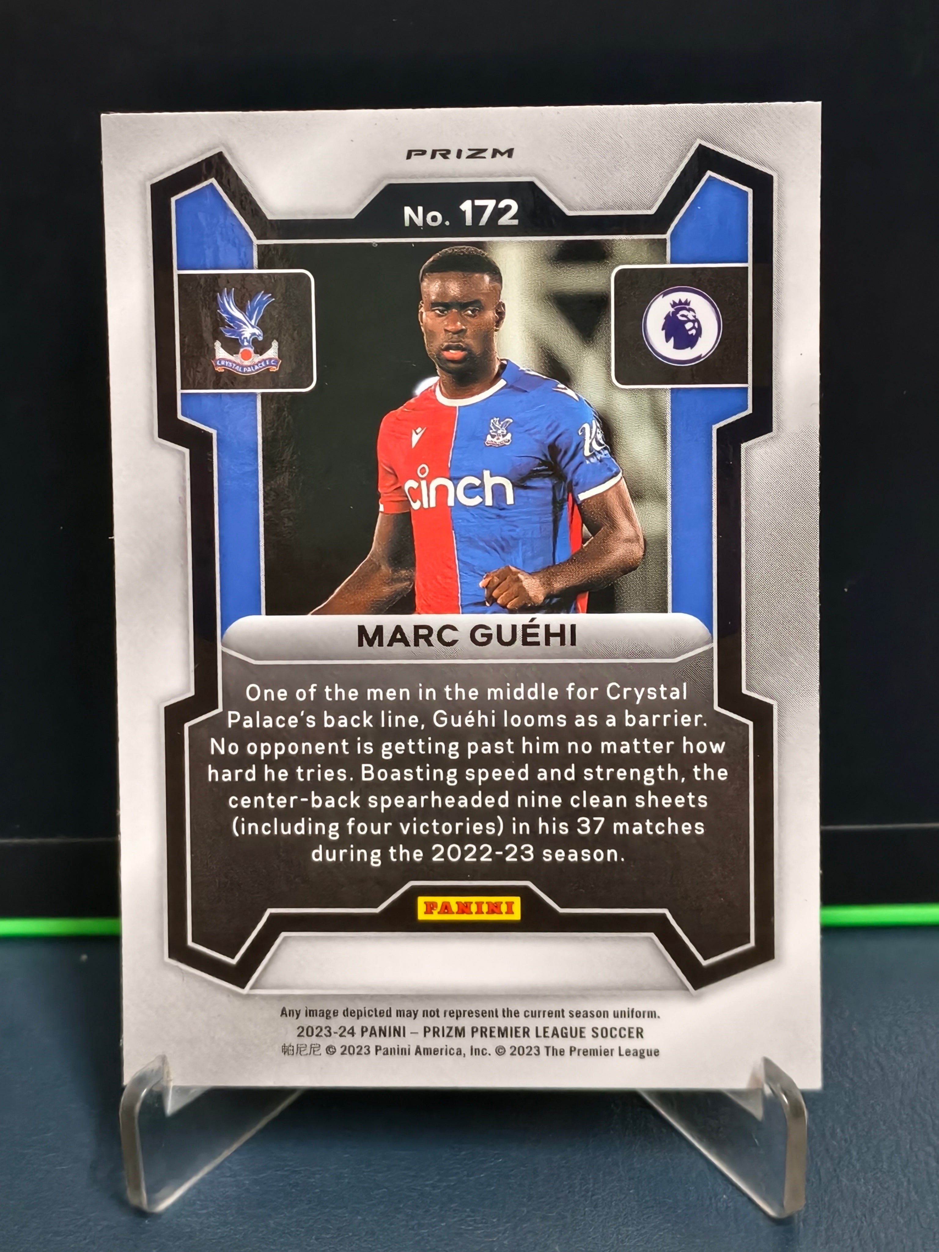 Marc Guehi - Silver Card - Panini Prizm PL 23-24
