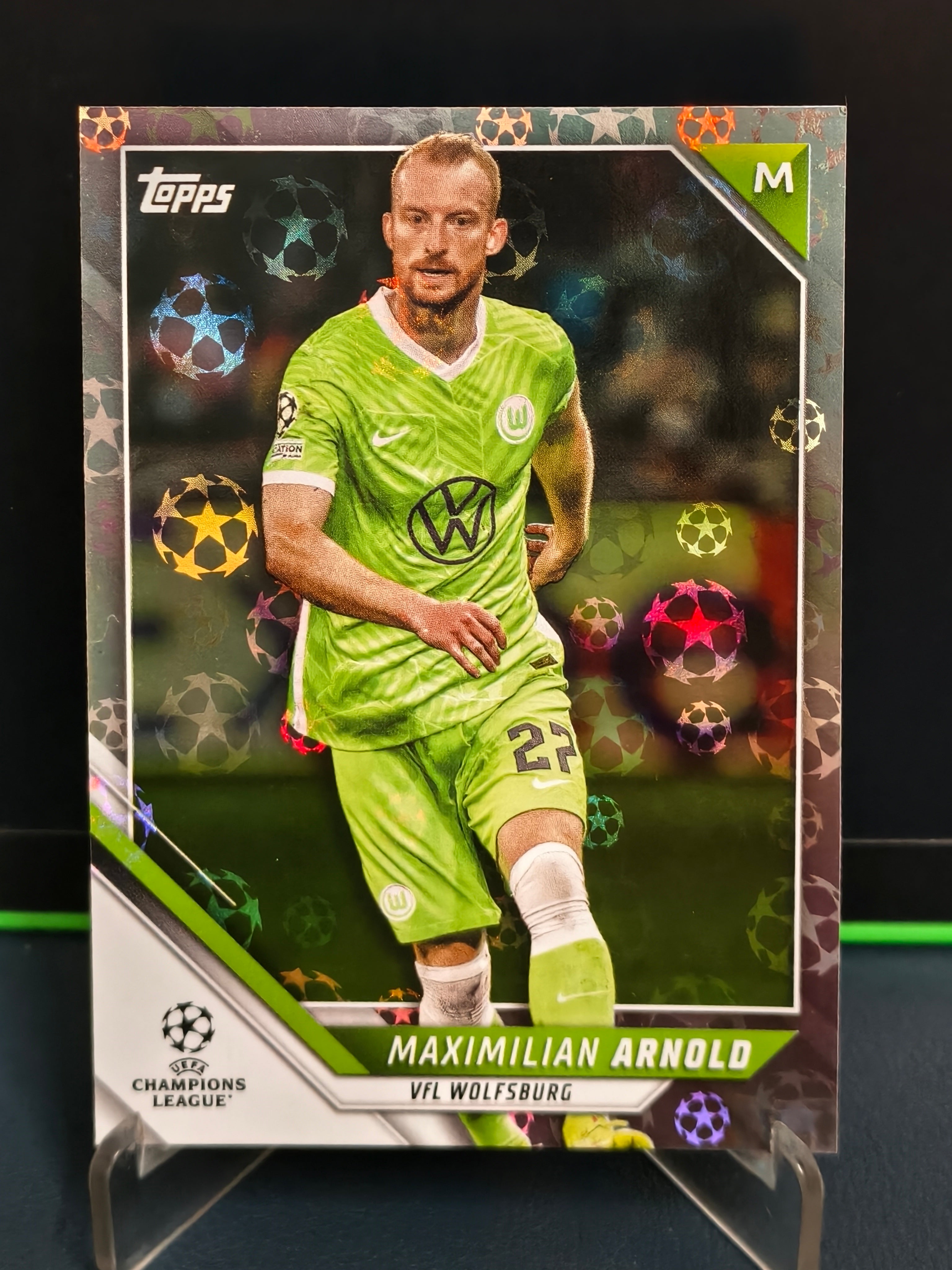 Maximilian Arnold - Starball Foil Card - Topps UCL 21-22