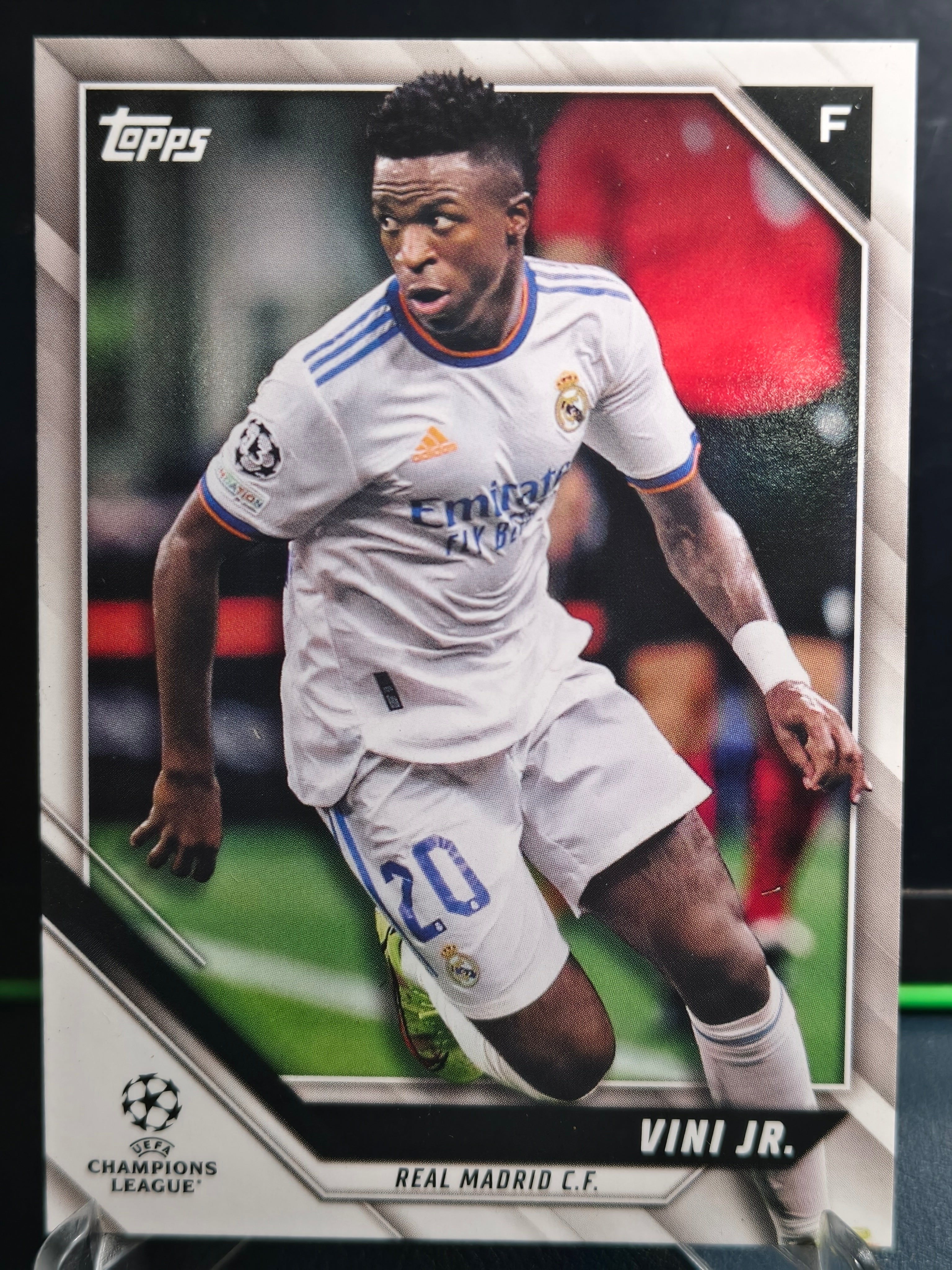 Vinicius Jr - Base Card - Topps UCL 21-22