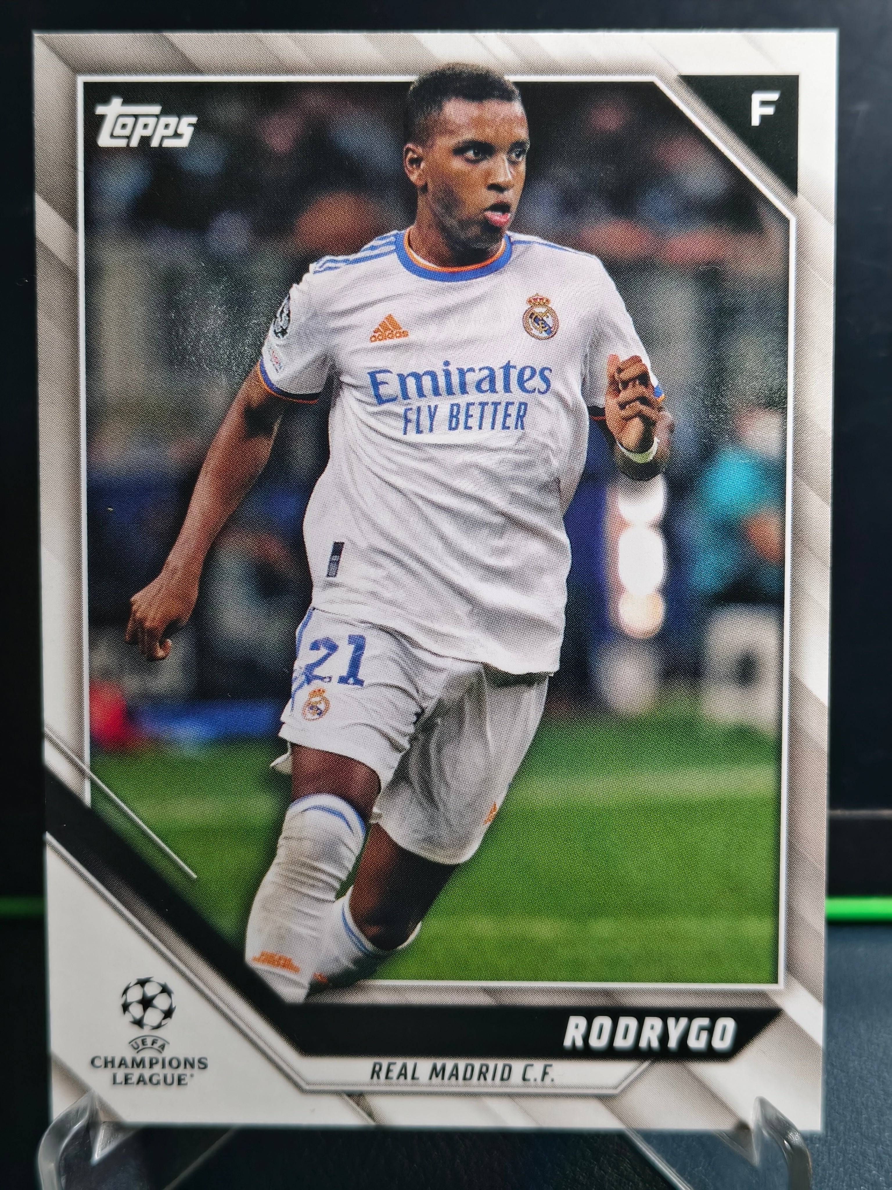 Rodrygo - Base Card - Topps UCL 21-22