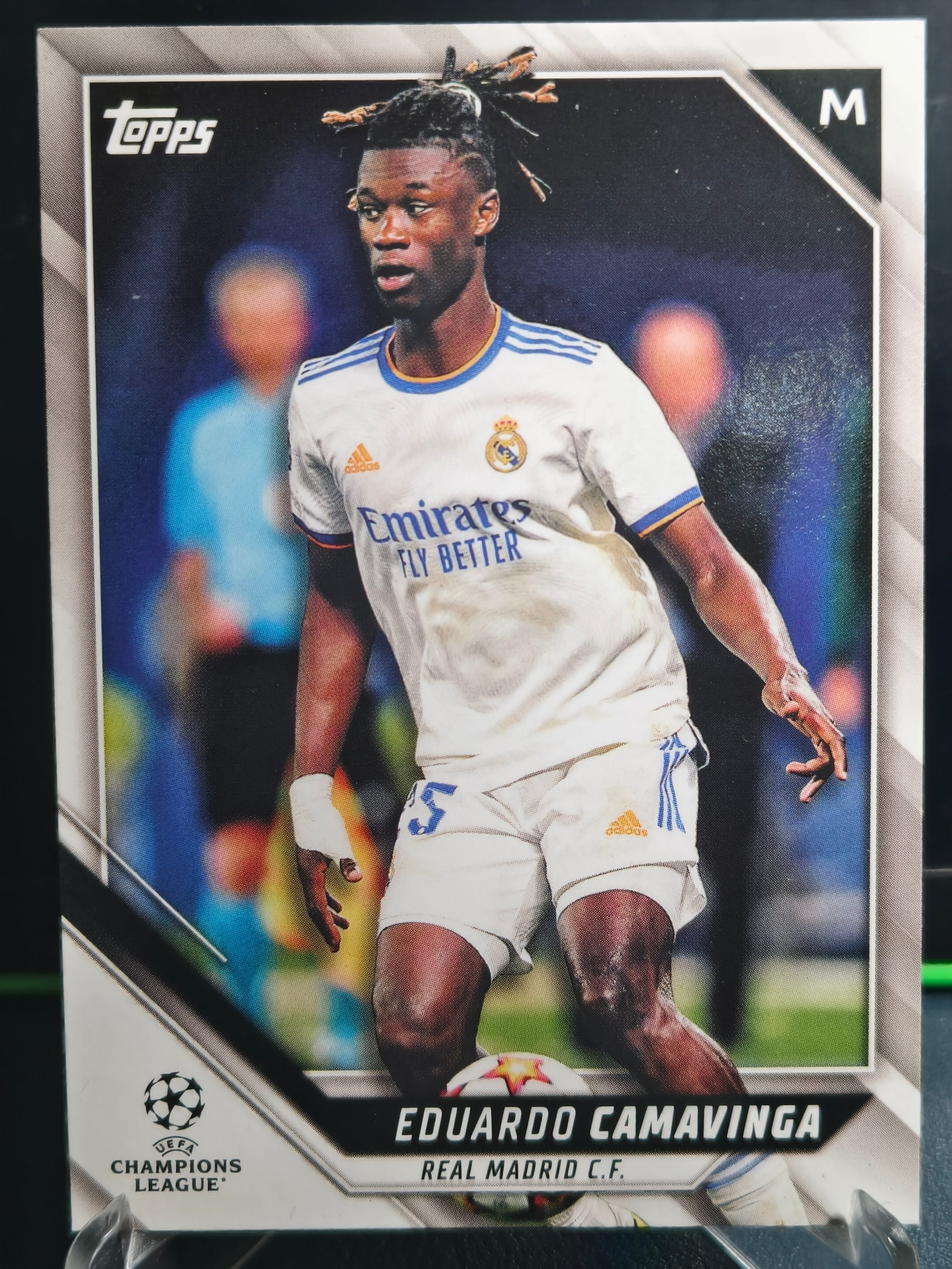 Eduardo Camavinga - Base Card - Topps UCL 21-22