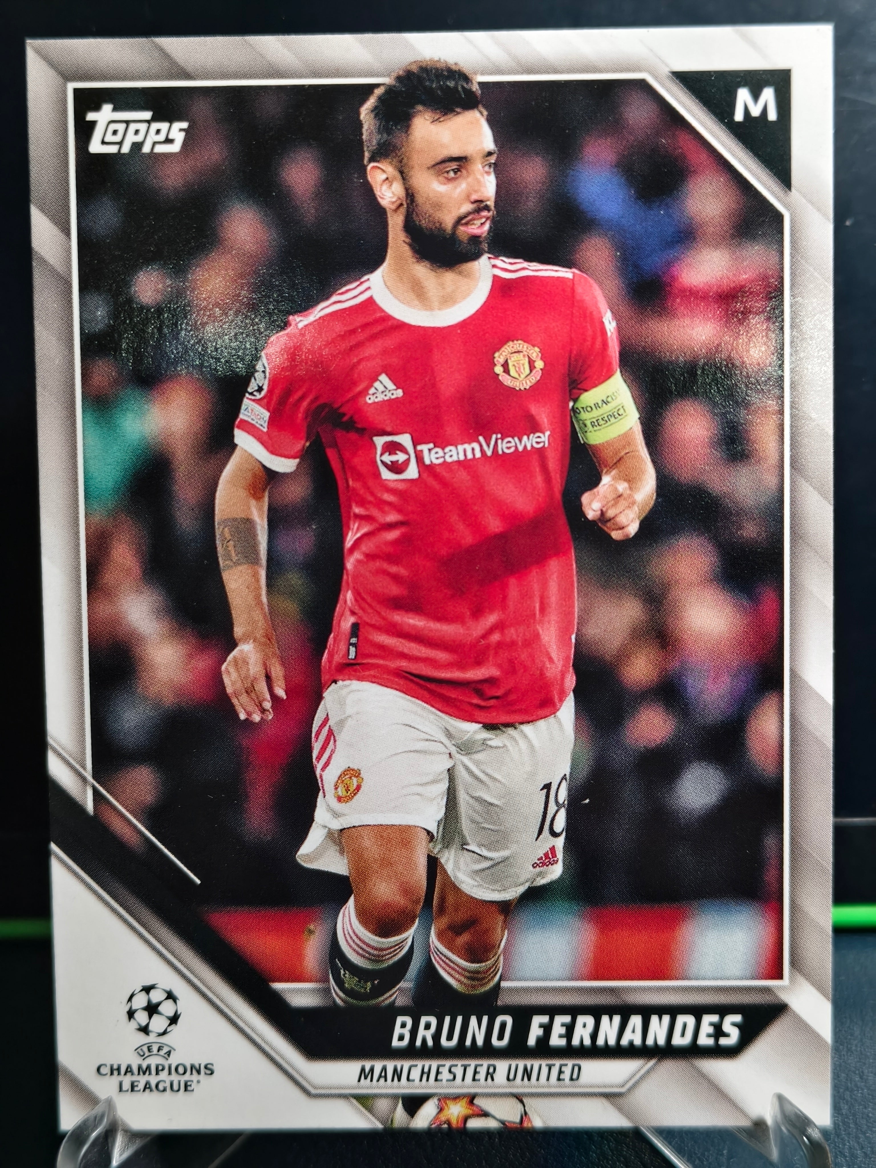 Bruno Fernandes - Base Card - Topps UCL 21-22