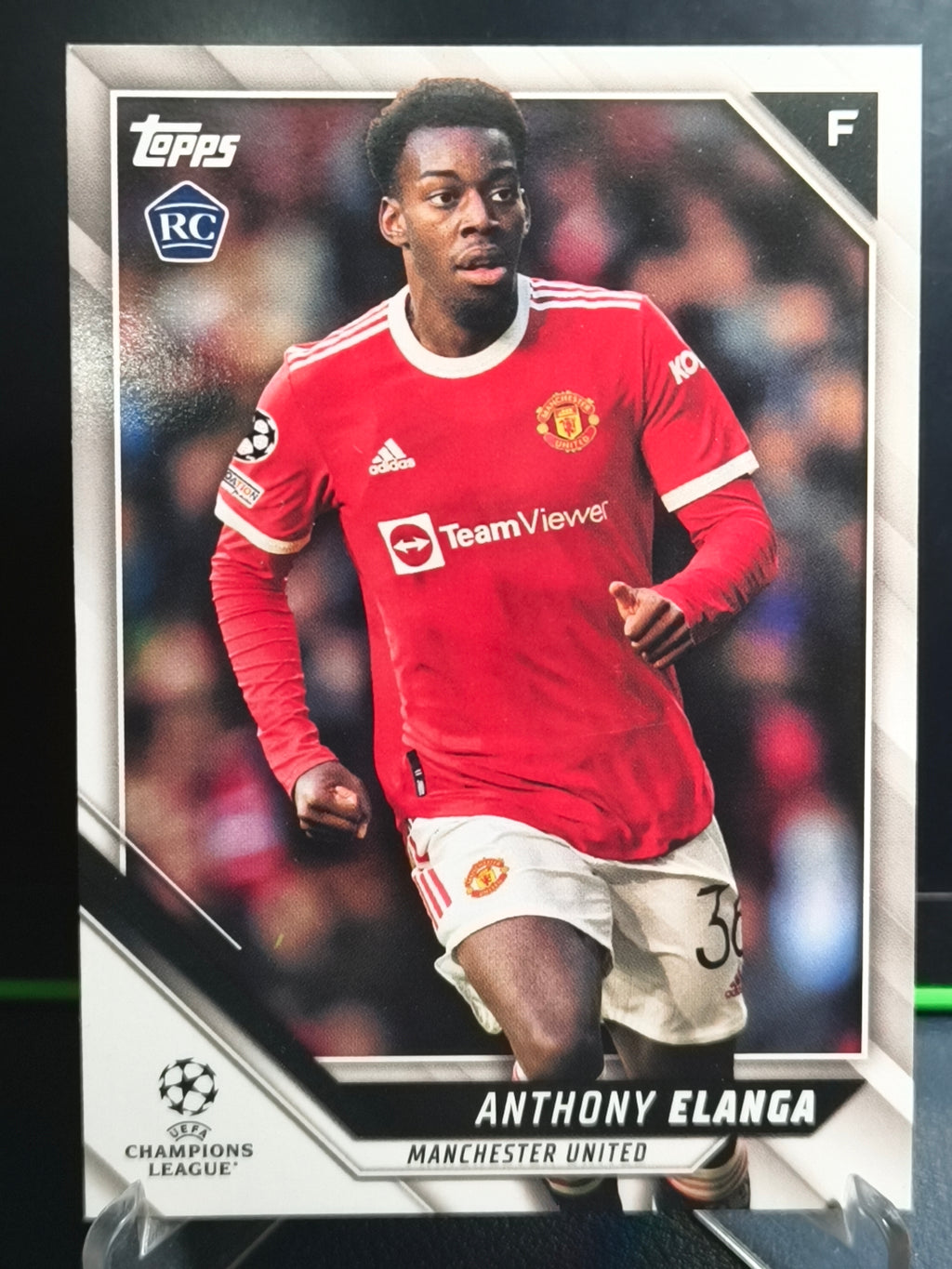 Anthony Elanga - Base Card - Topps UCL 21-22