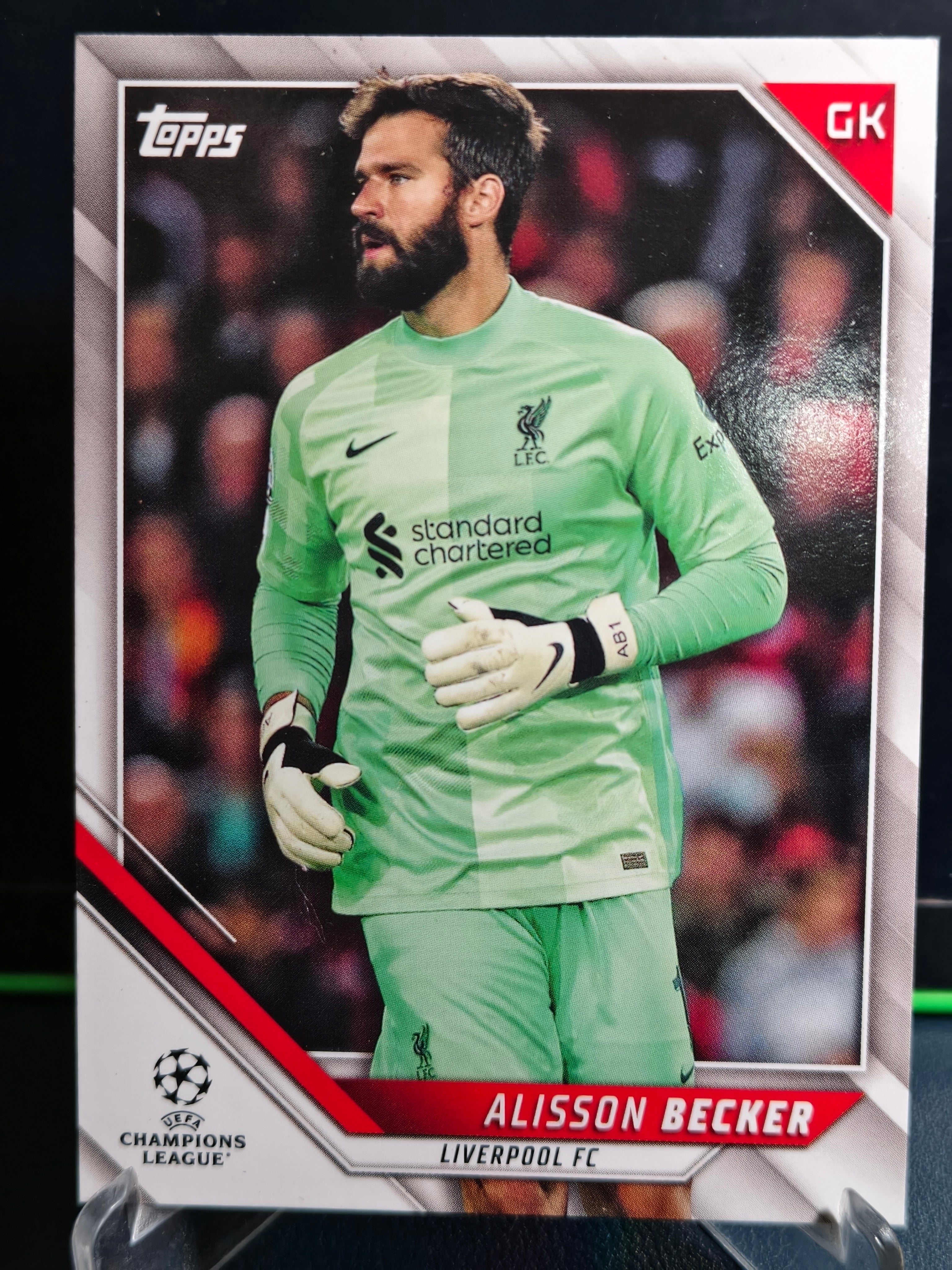 Alisson Becker - Base Card - Topps UCL 21-22
