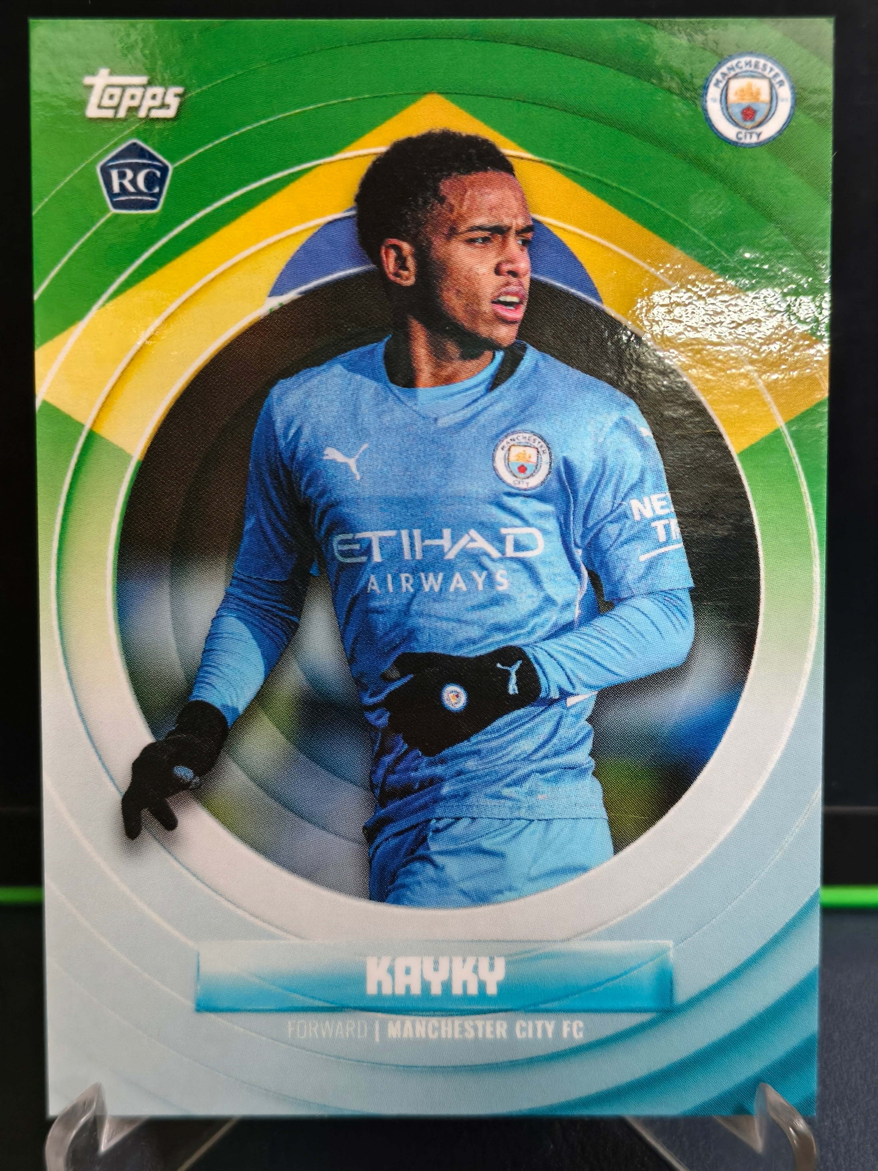 Kayky - National Team Card - Topps Manchester City Team Set 21-22