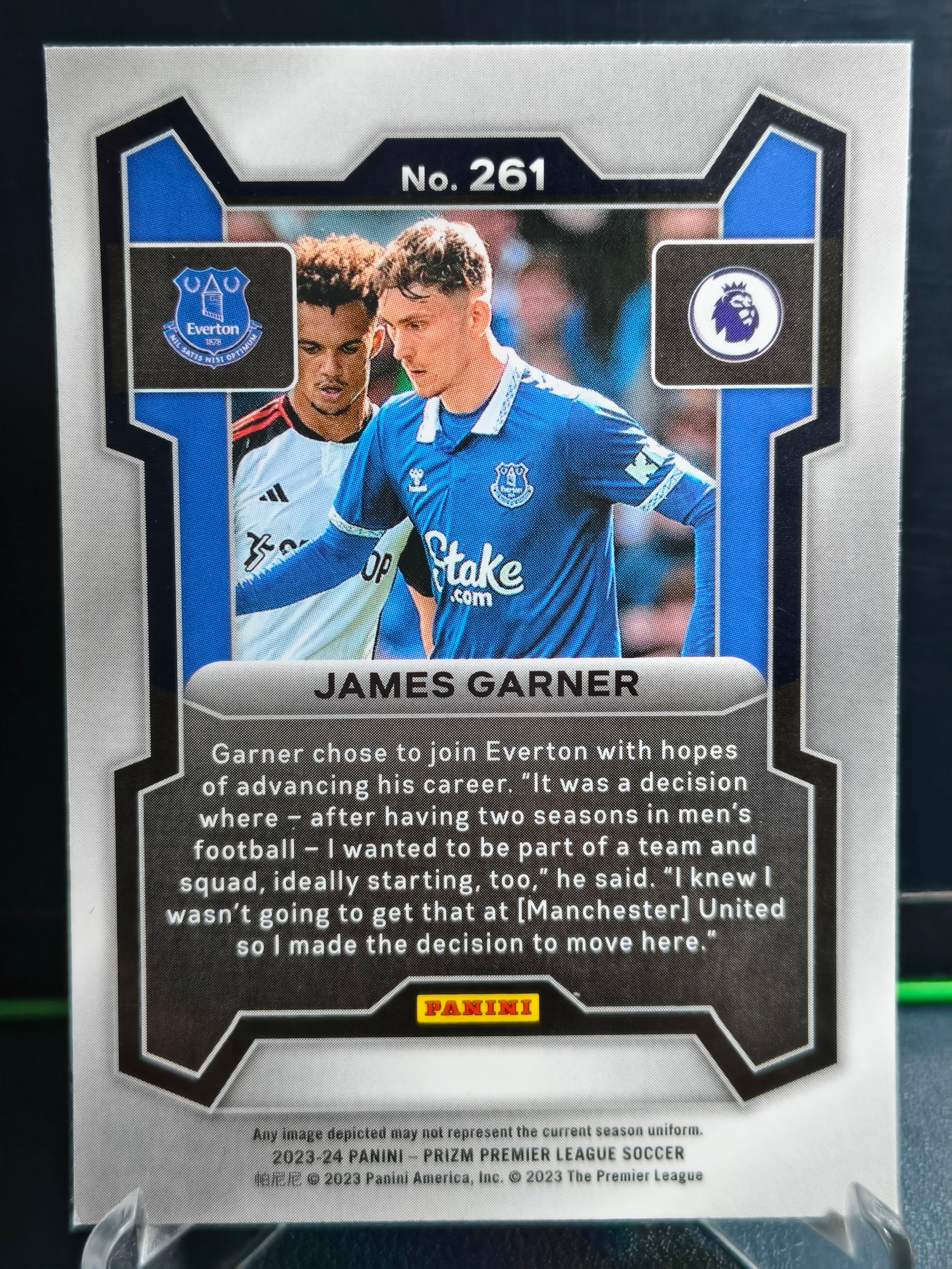 James Garner - Base Card - Panini Prizm PL 23-24