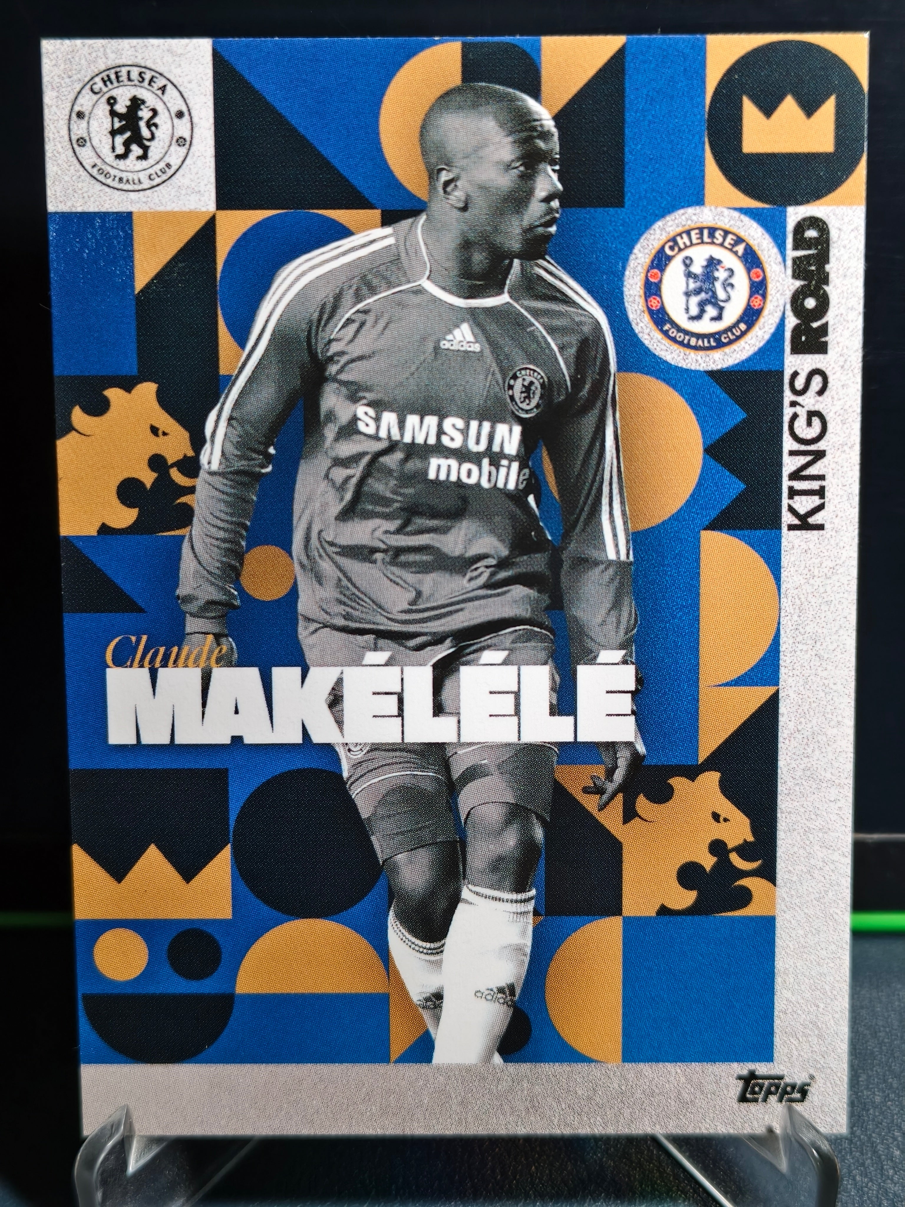 Claude Makelele - King's Road Card - Topps Chelsea Team Set 23-24