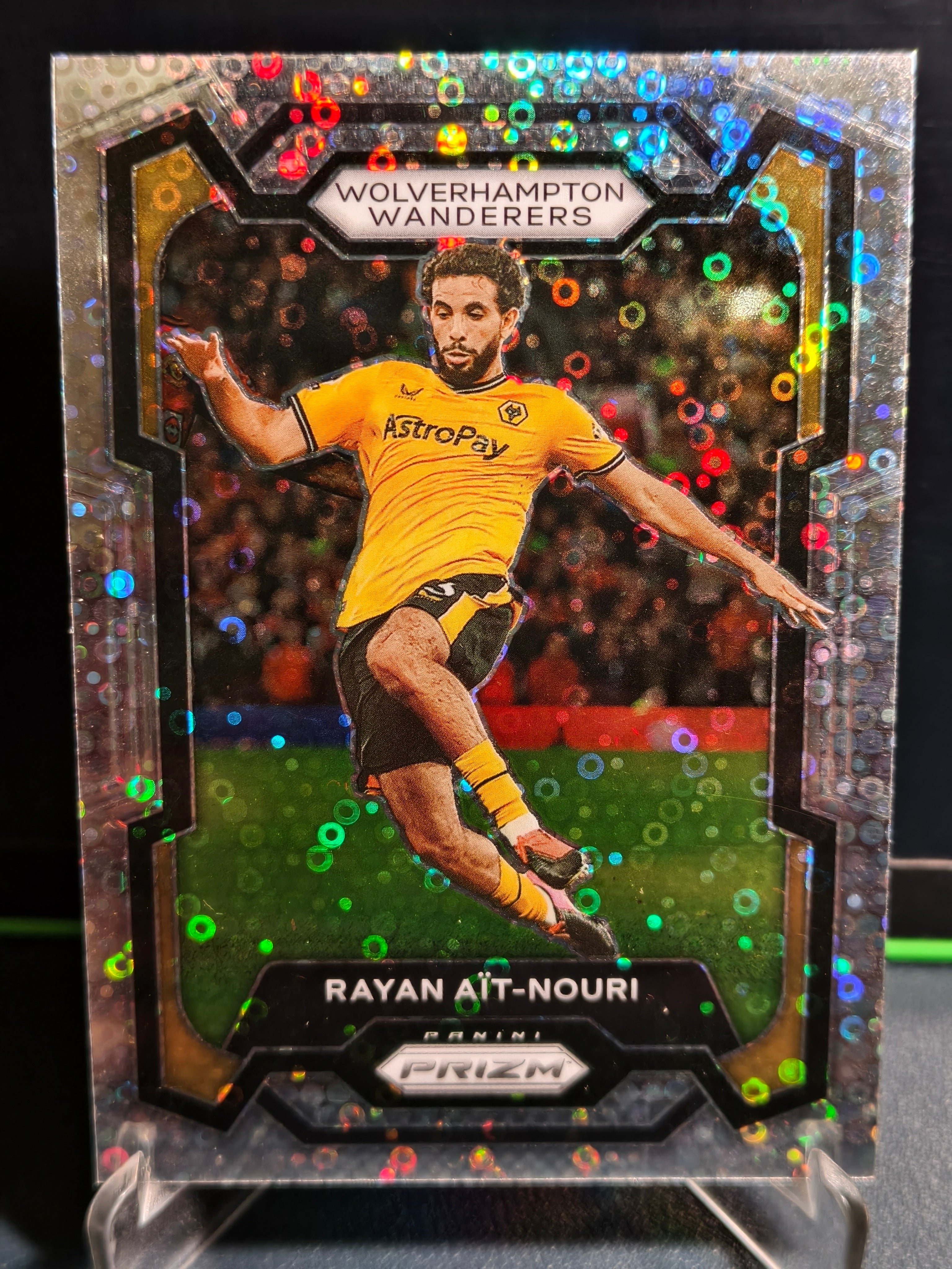 Rayan Ait-Nouri - Disco Card - Panini Prizm PL 23-24