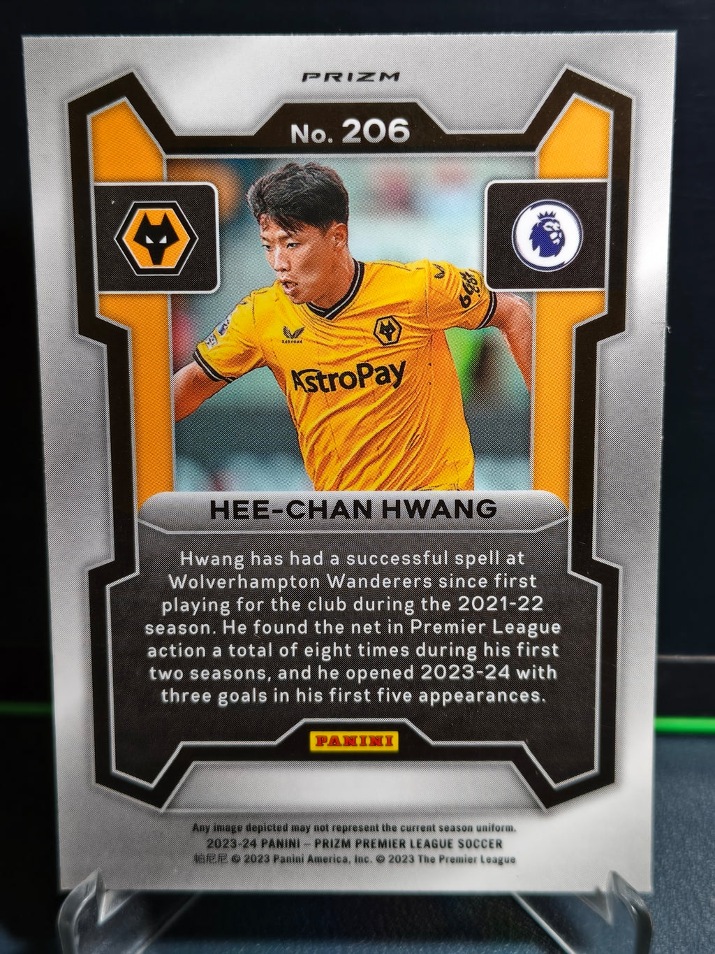 Hee-Chan Hwang - Disco Card - Panini Prizm PL 23-24