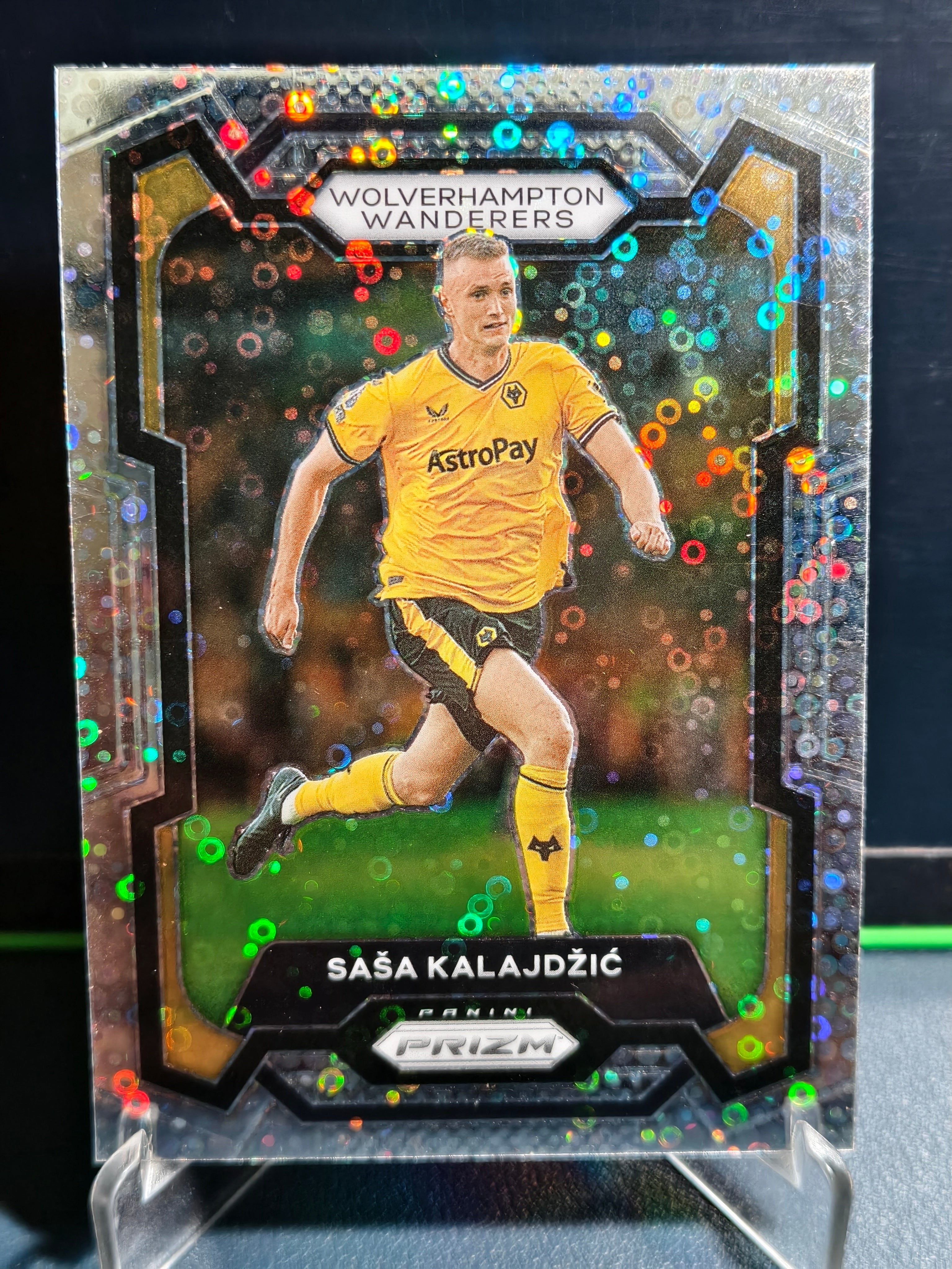 Sasa Kalajdzic - Disco Card - Panini Prizm PL 23-24