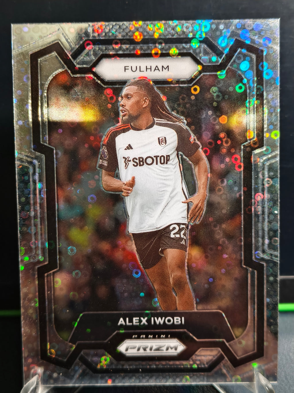 Alex Iwobi - Disco Card - Panini Prizm PL 23-24