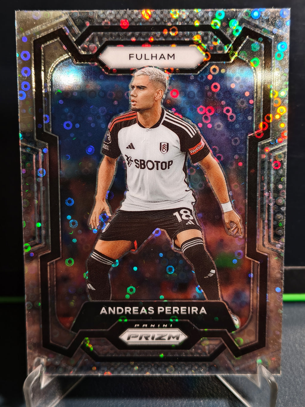 Andreas Pereira - Disco Card - Panini Prizm PL 23-24
