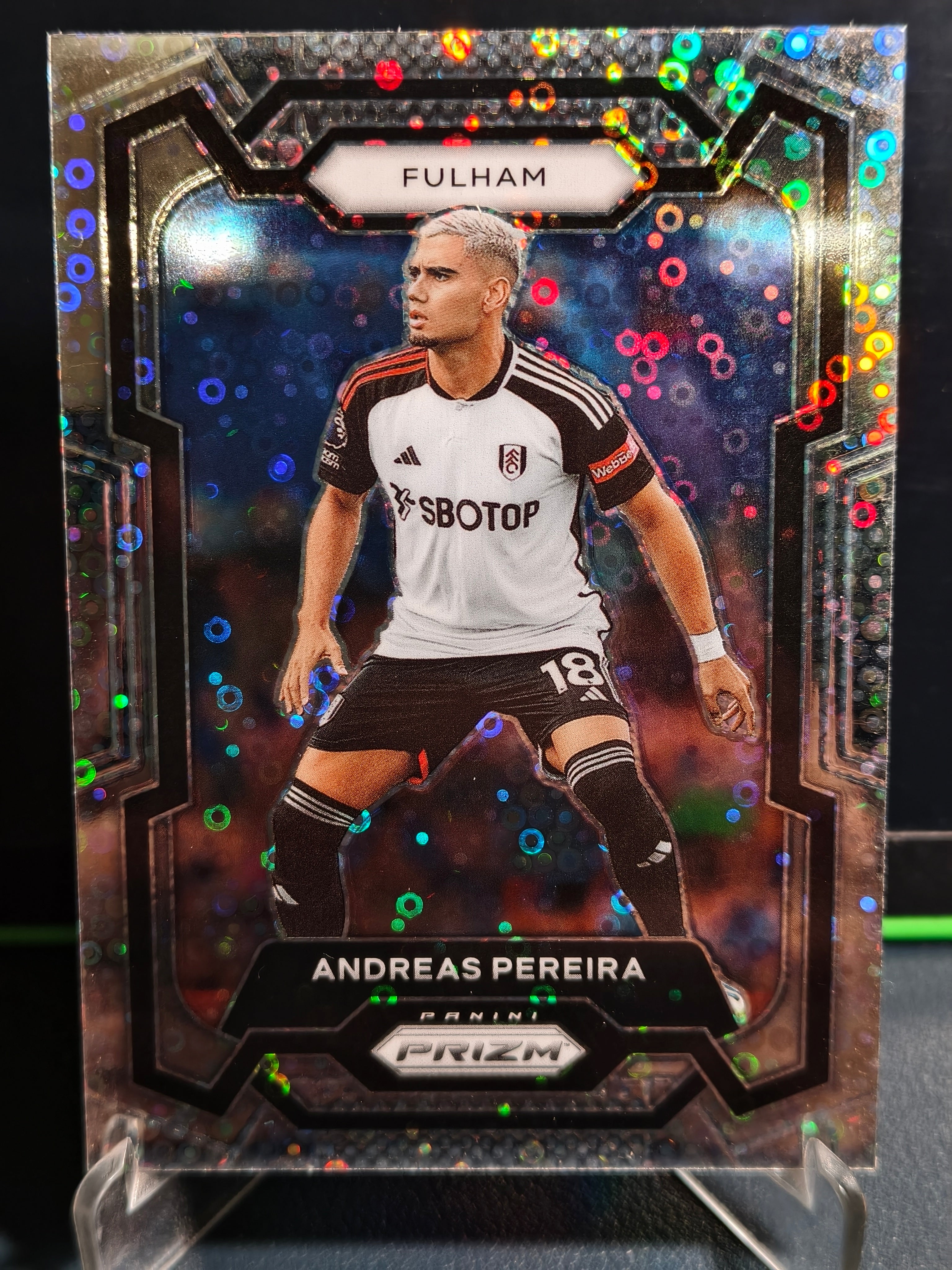 Andreas Pereira - Disco Card - Panini Prizm PL 23-24