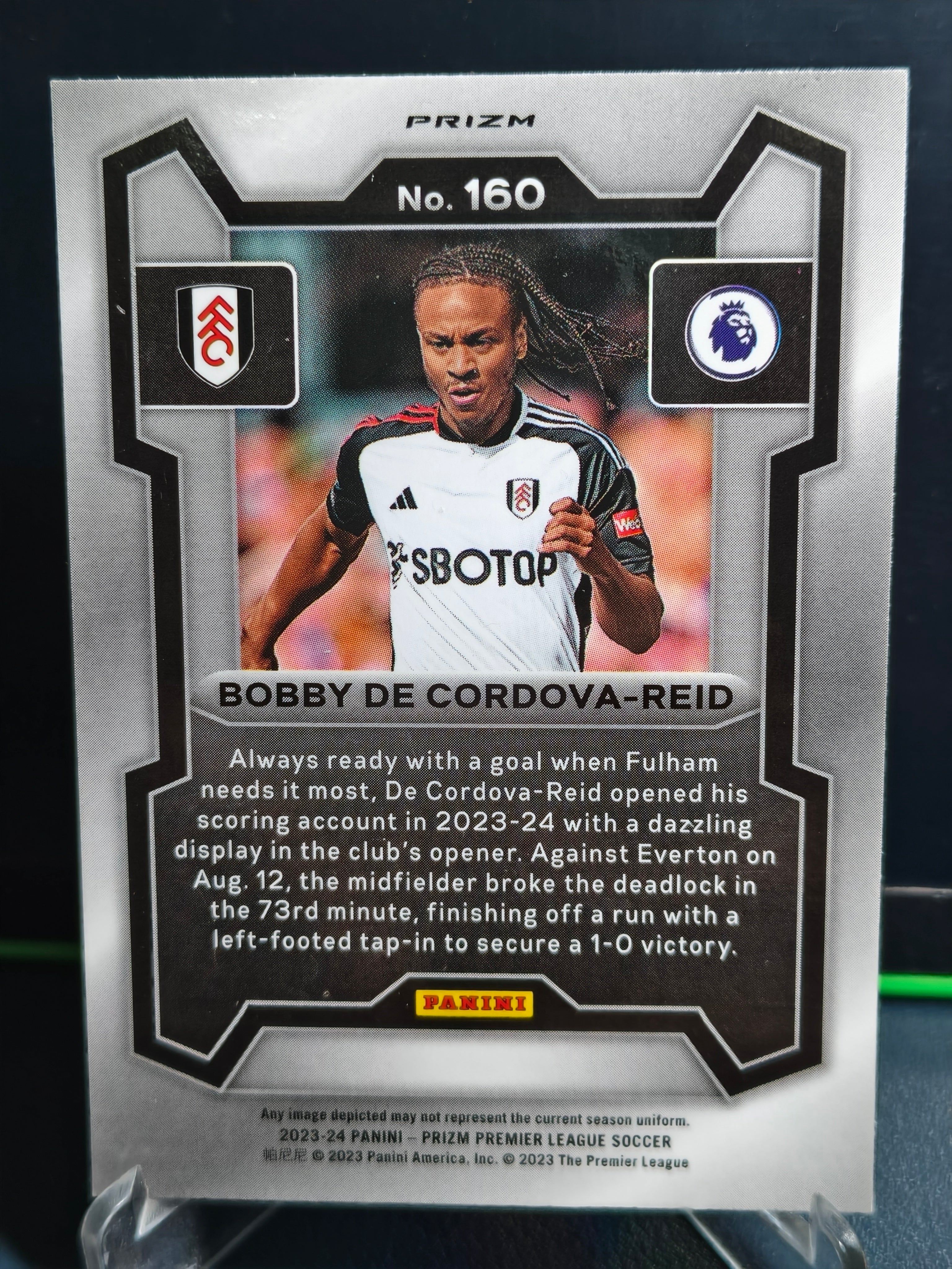 Bobby De Cordova-Reid - Disco Card - Panini Prizm PL 23-24