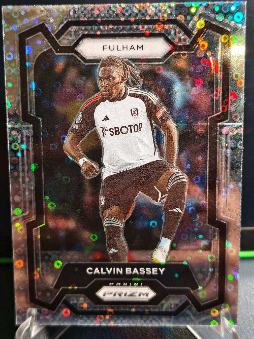 Calvin Bassey - Disco Card - Panini Prizm PL 23-24
