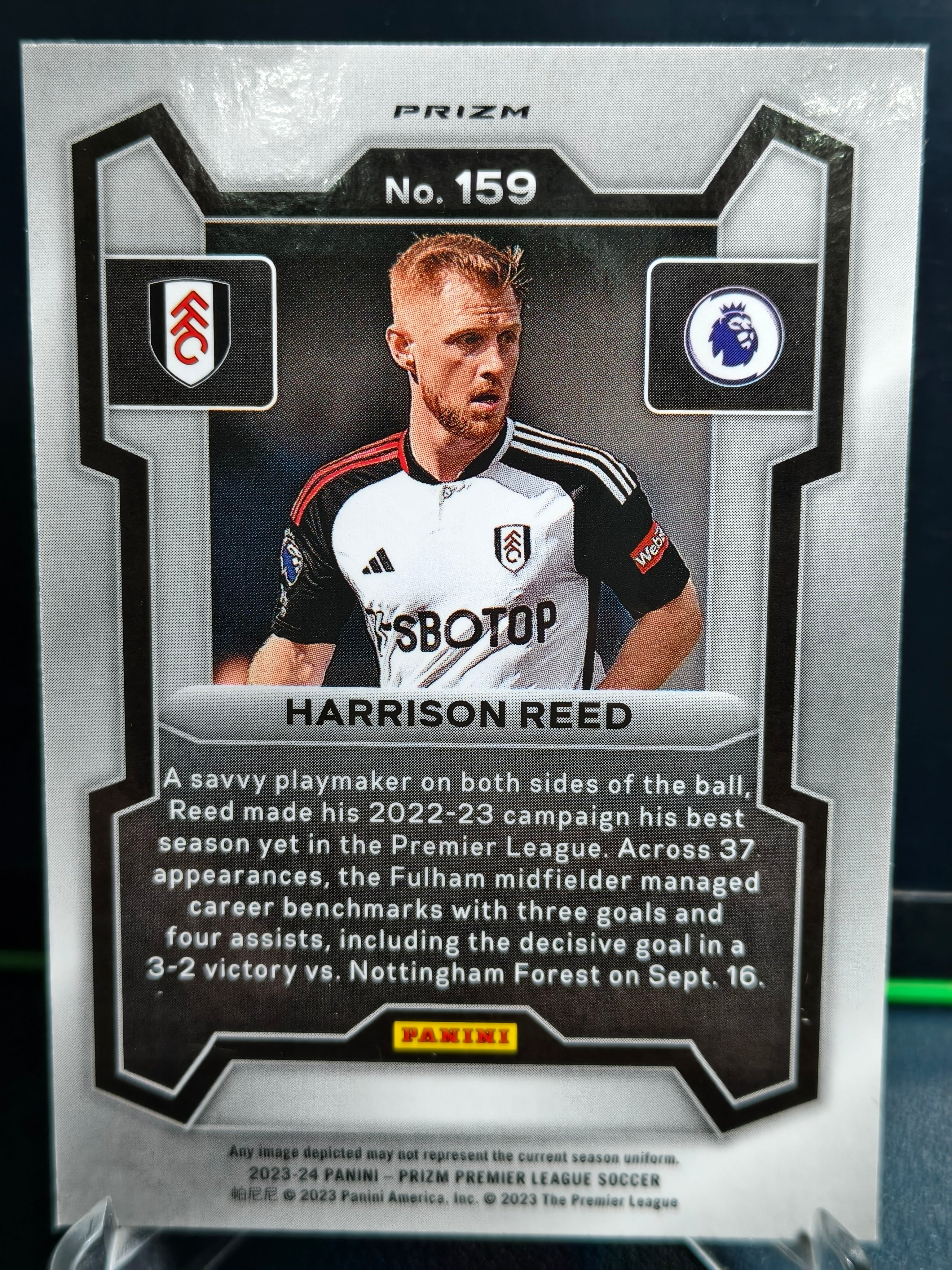 Harrison Reed - Disco Card - Panini Prizm PL 23-24