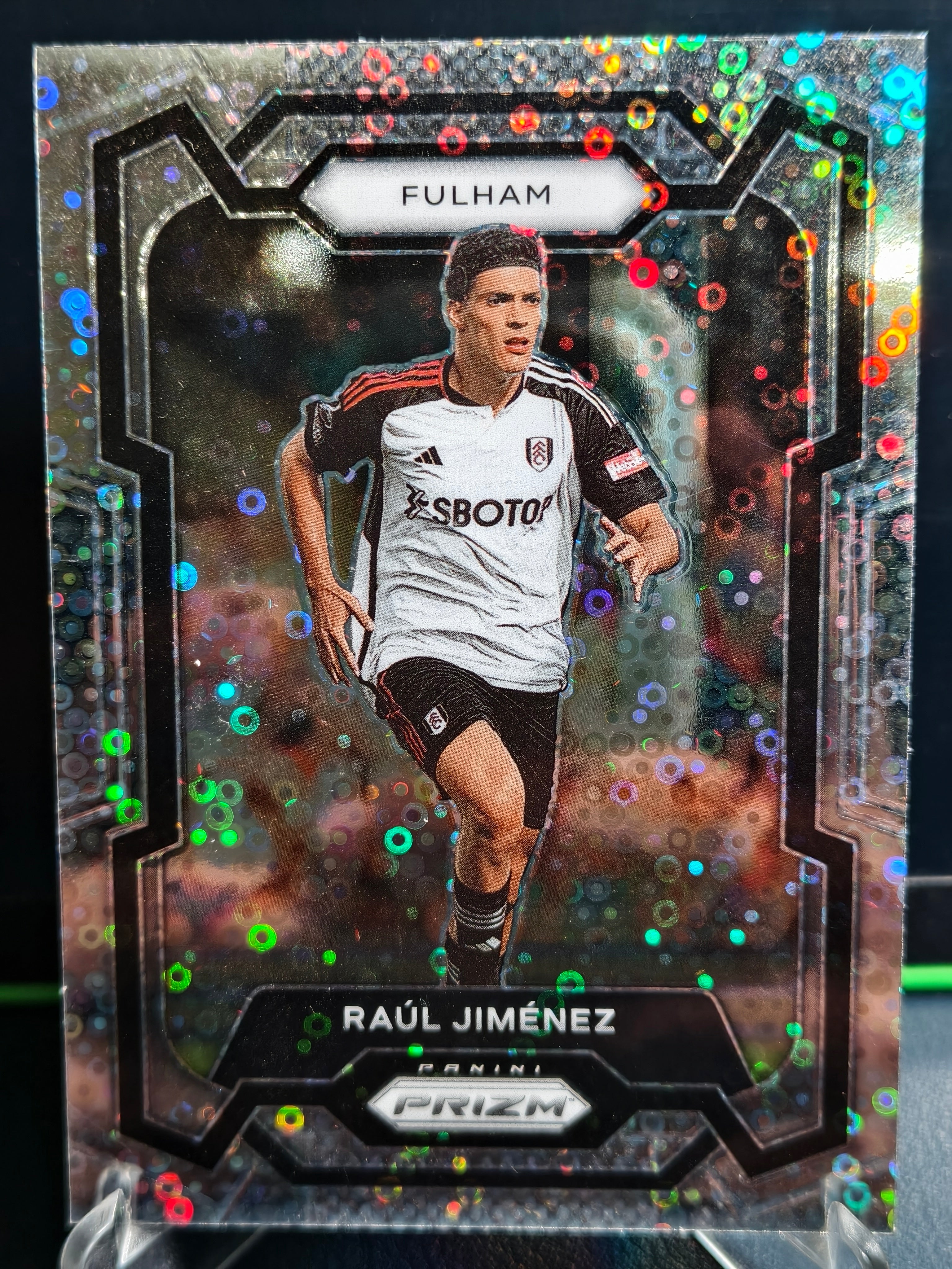 Raul Jimenez - Disco Card - Panini Prizm PL 23-24